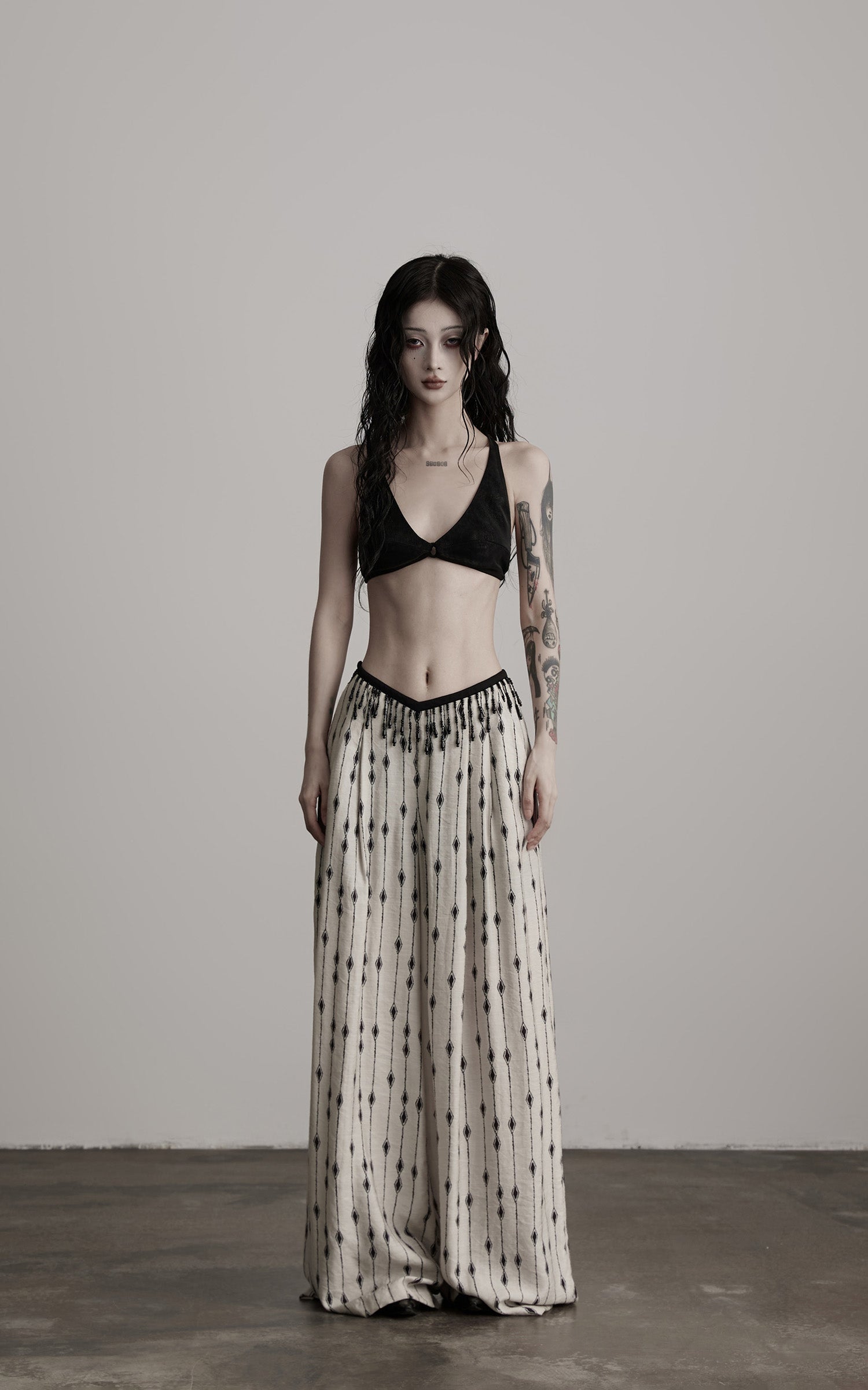 INDULGE Braided Strap Detail Bralette Top