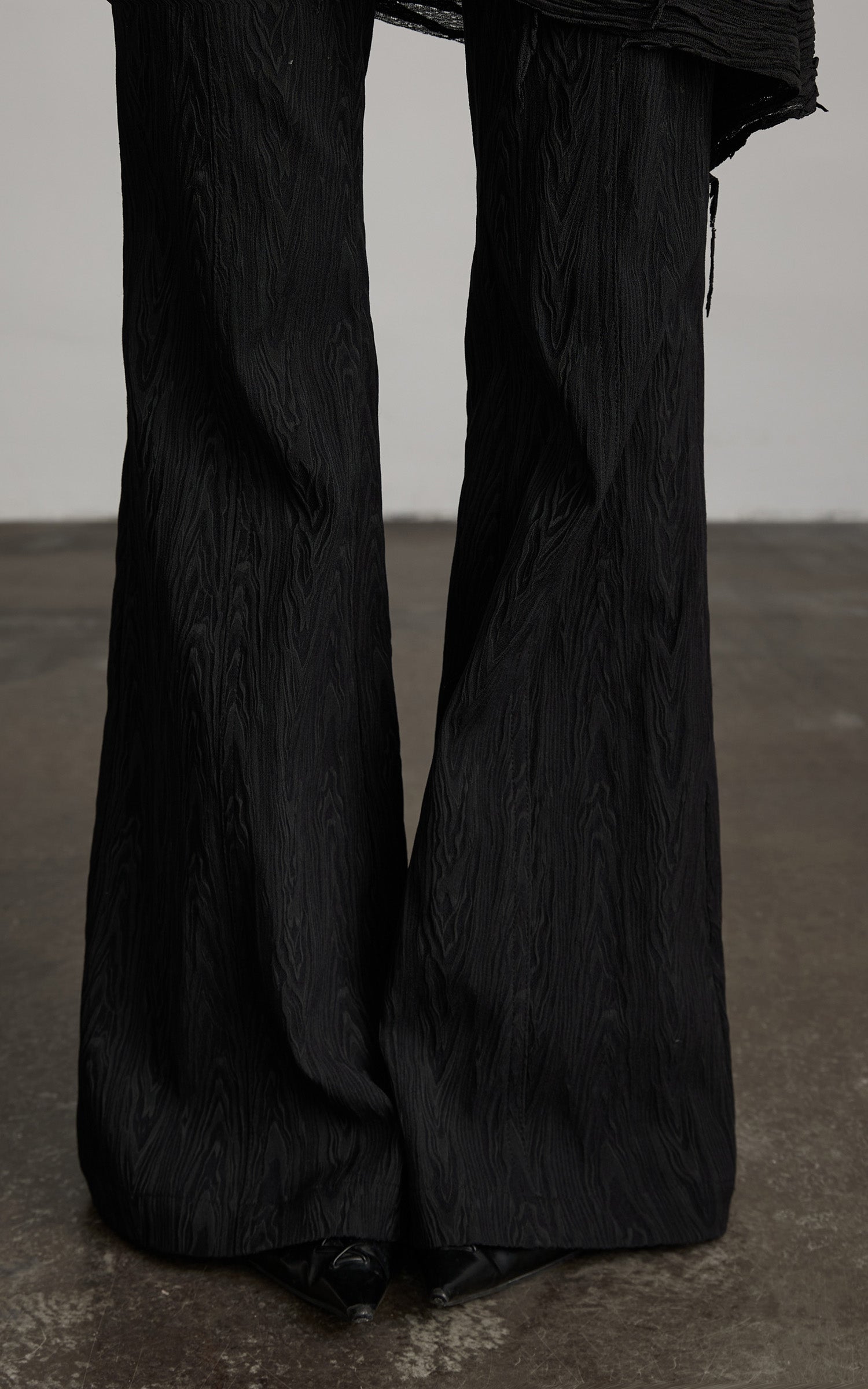 INDULGE Deconstructed Layered Wide-Leg Pants
