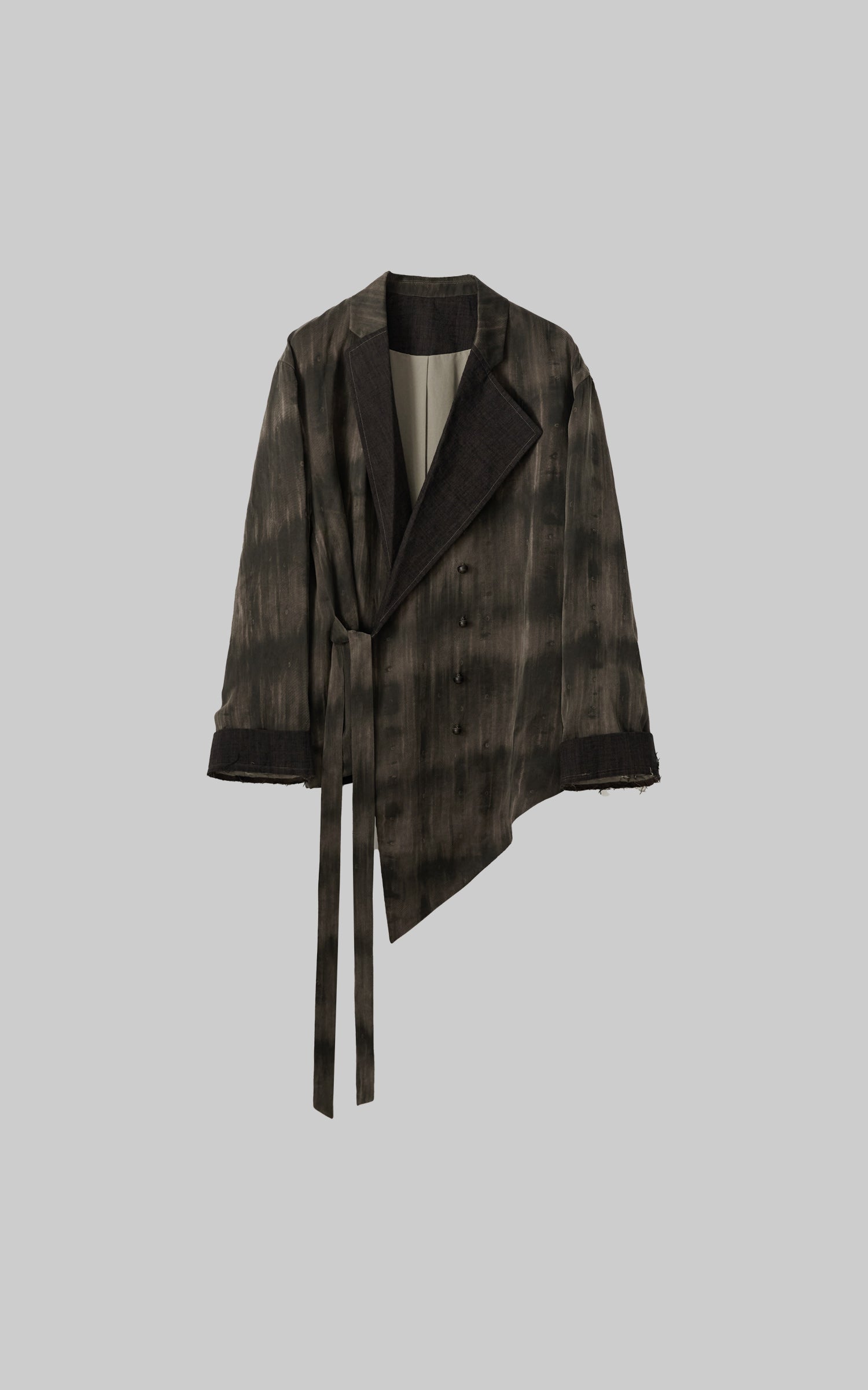 INDULGE Asymmetric Dyed Tailored Jacket