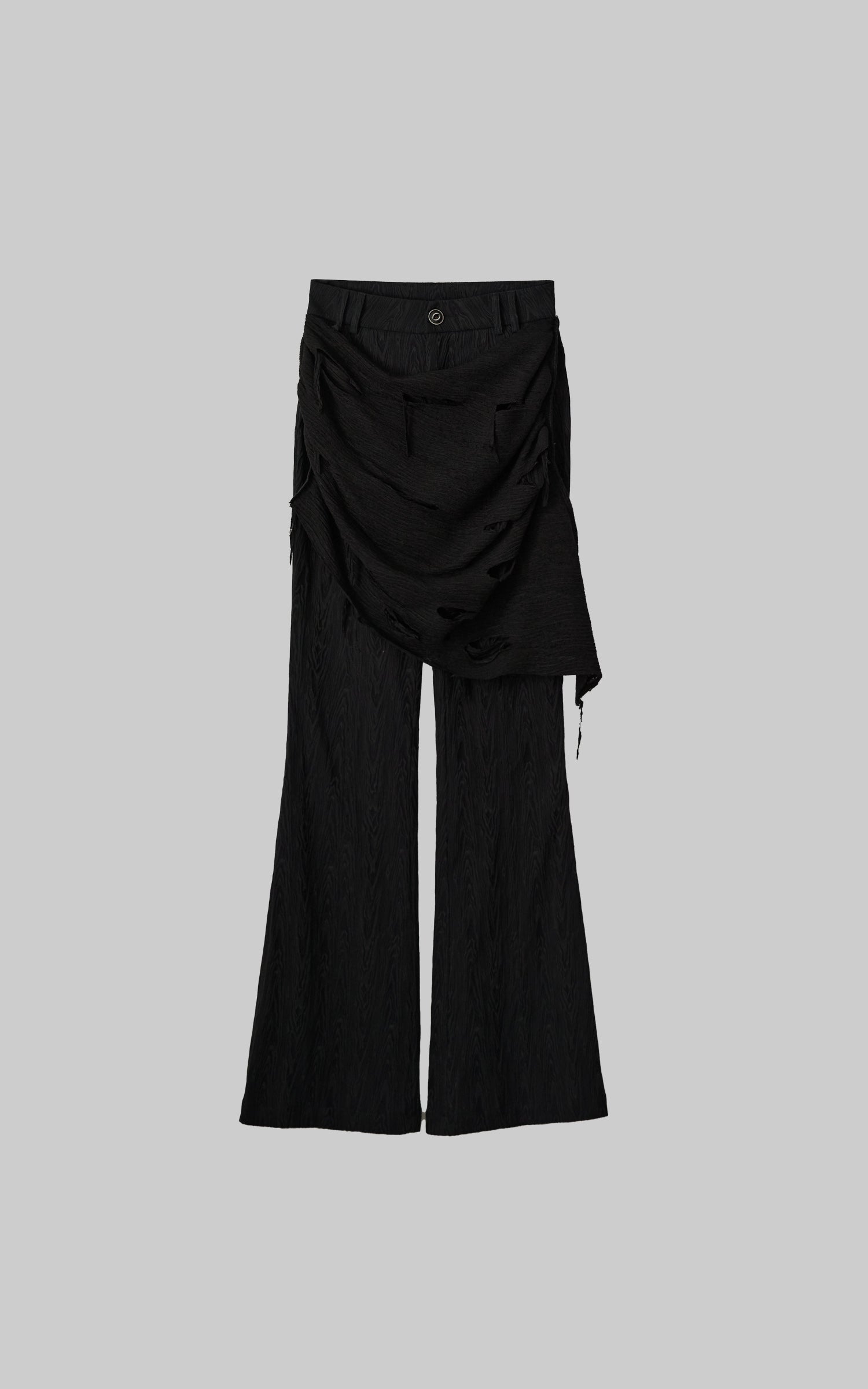 INDULGE Deconstructed Layered Wide-Leg Pants