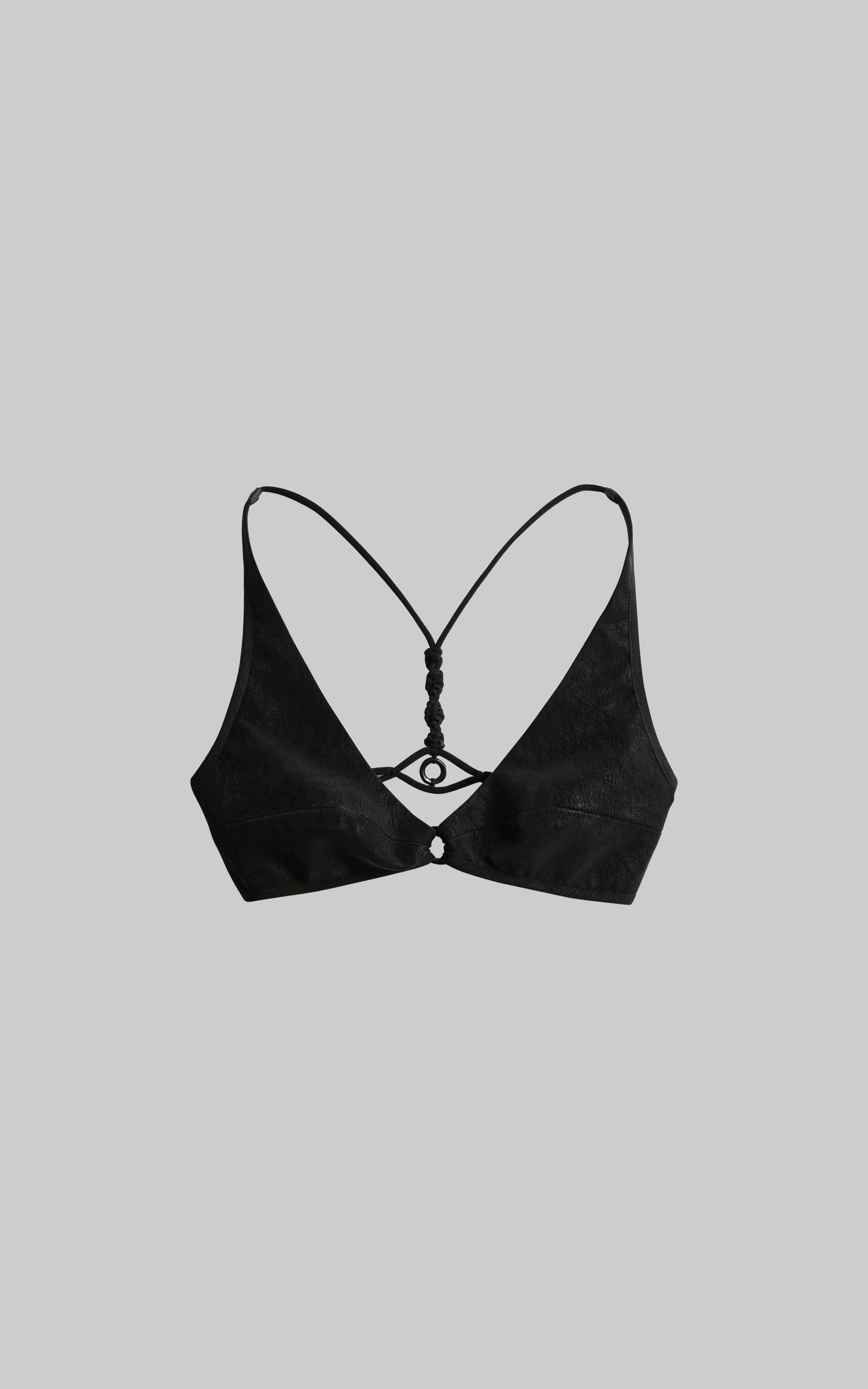 INDULGE Braided Strap Detail Bralette Top