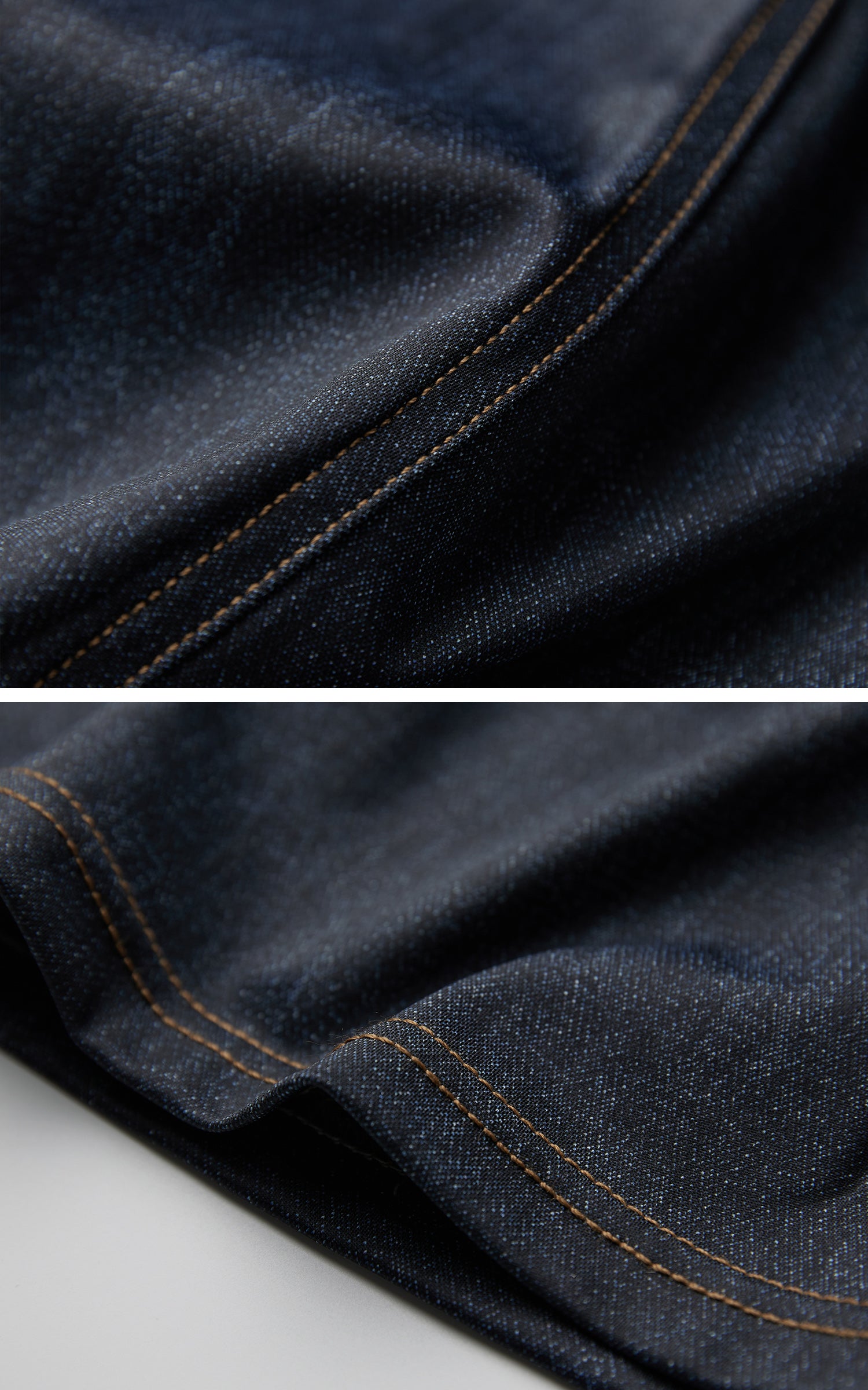 INDULGE Lace Overlay Denim Pants