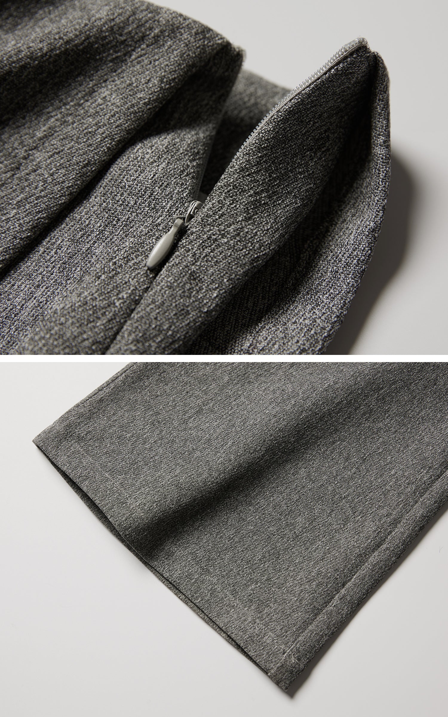 INDULGE Wrap Detail Wool Blend Trousers