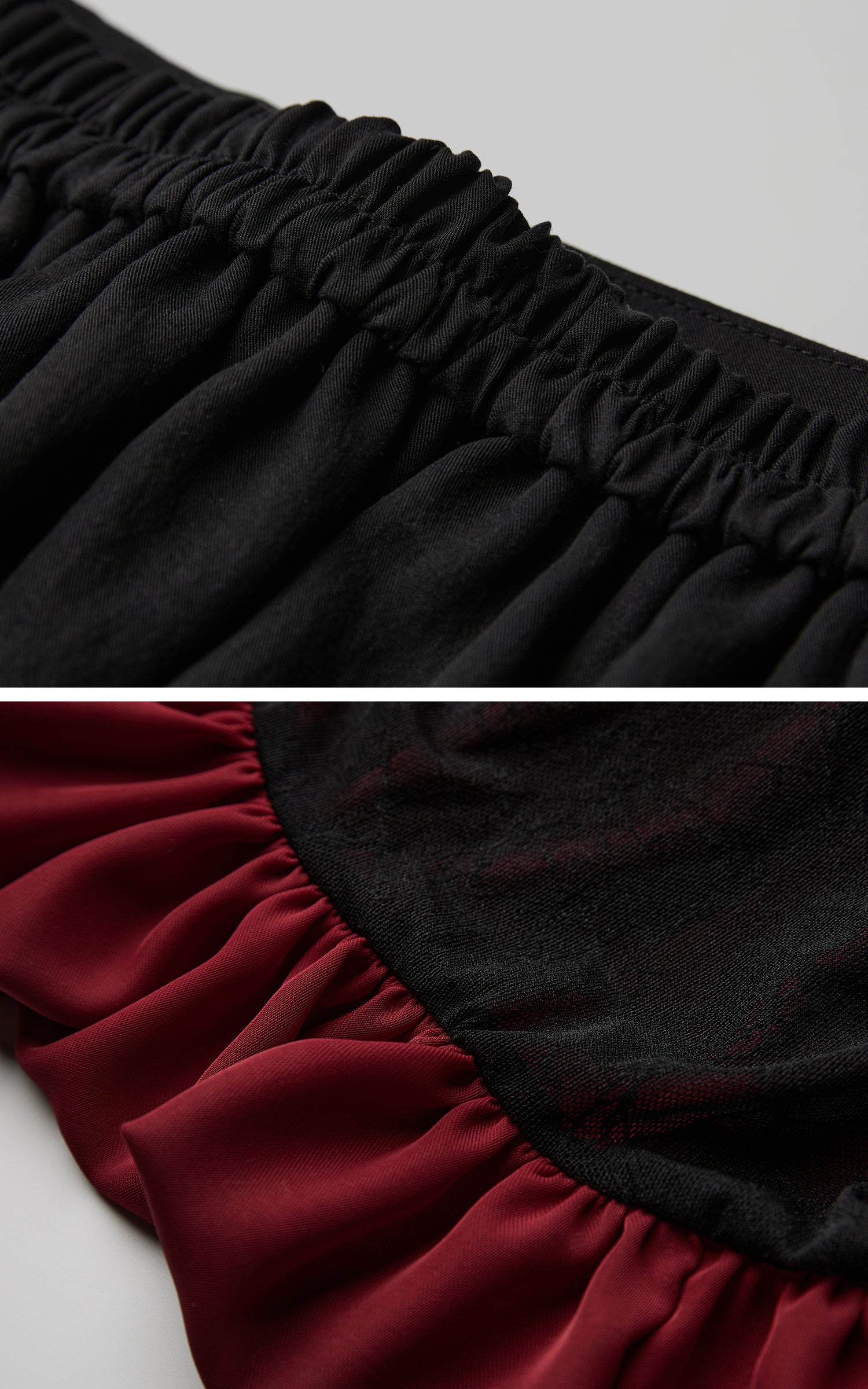 INDULGE Dual Layer Sculptural Bubble Hem Skirt