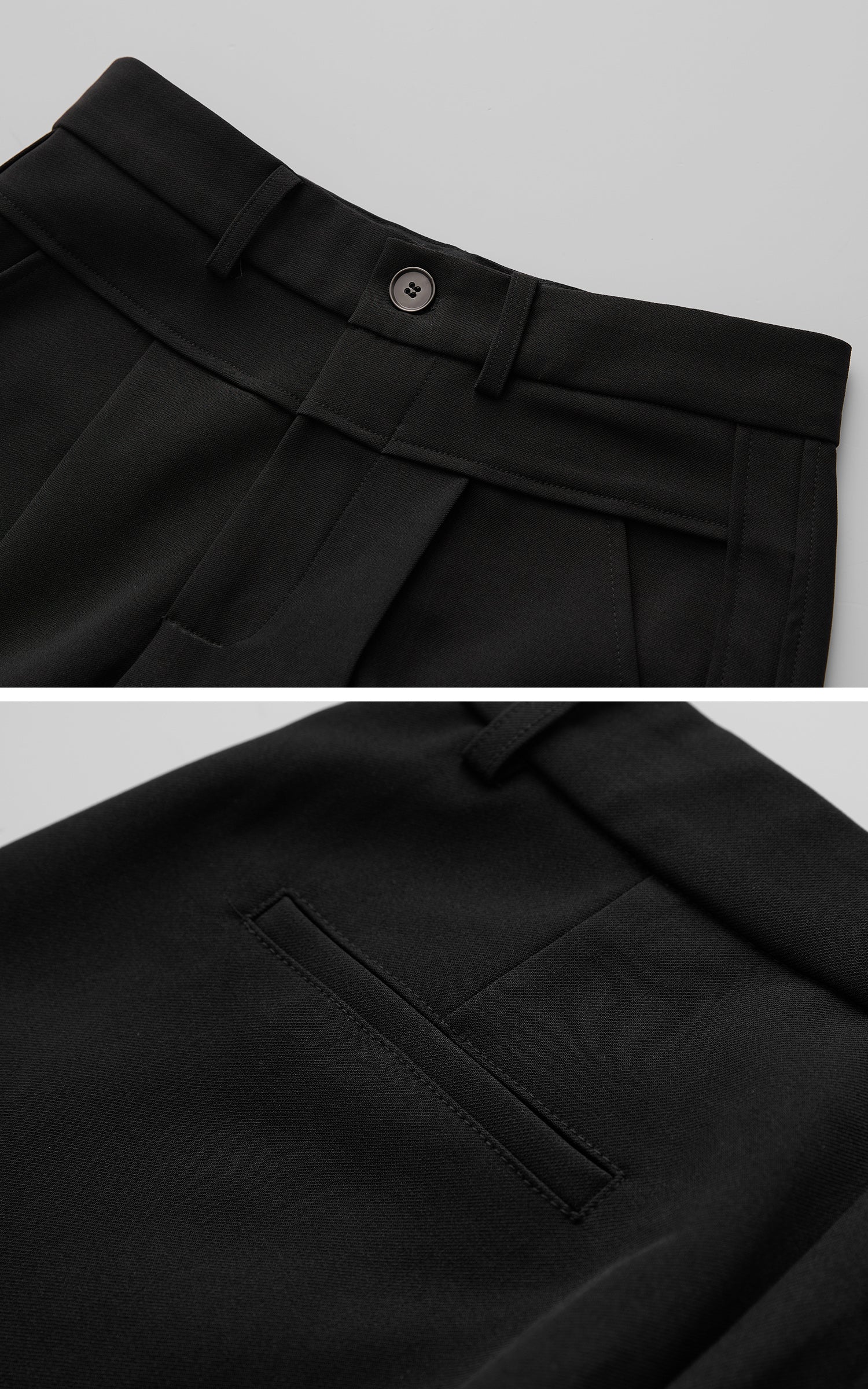 INDULGE Tailored Wide-Leg Trousers