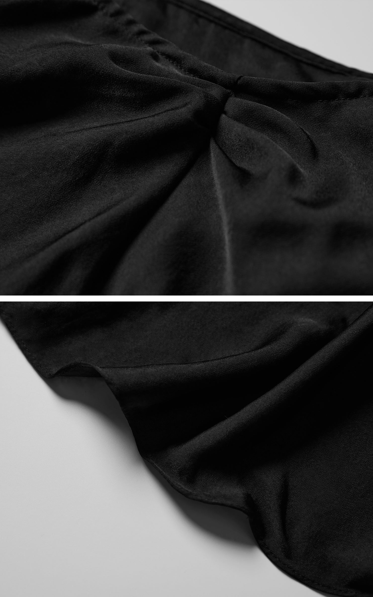 INDULGE Draped Asymmetric Maxi Skirt