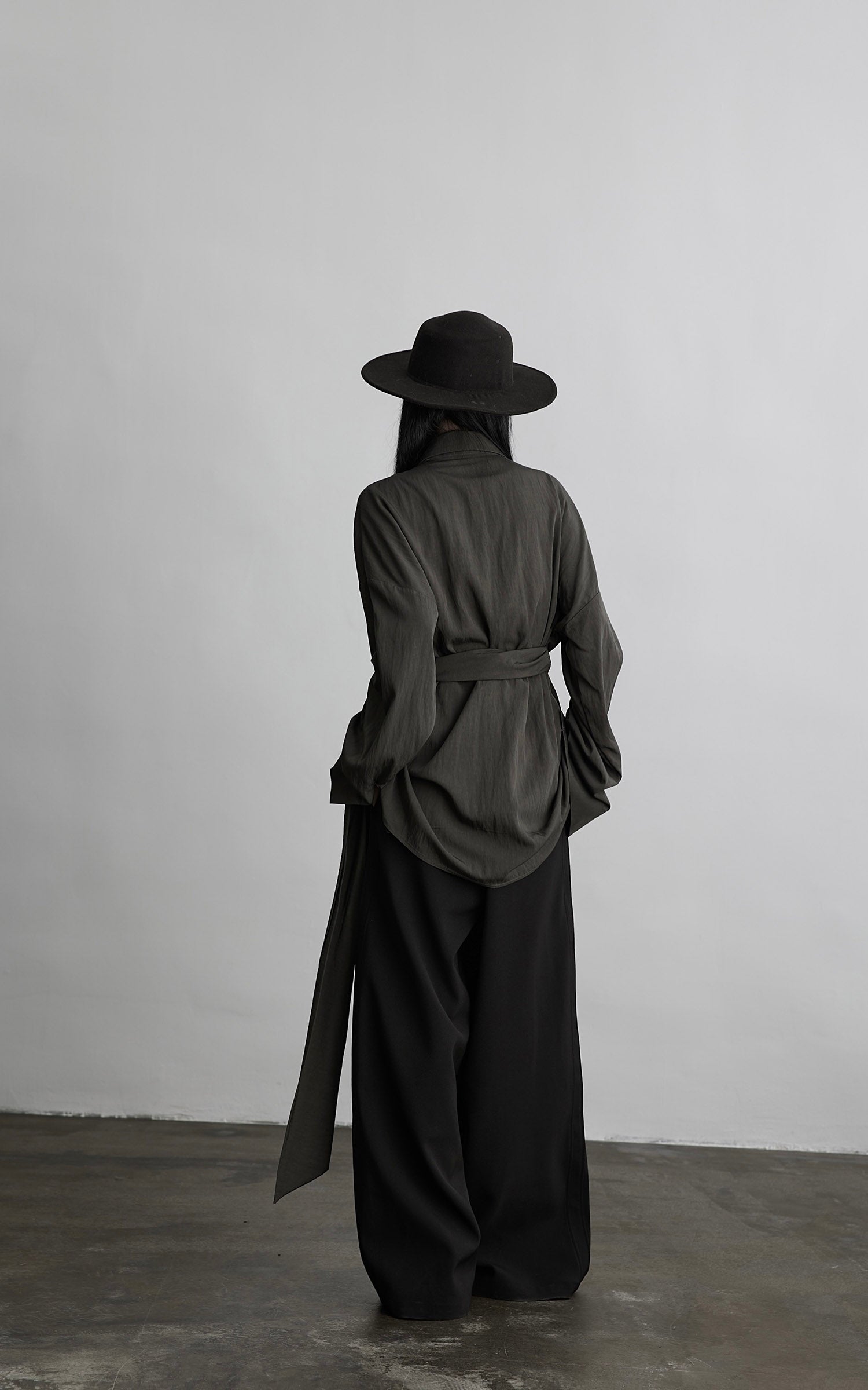 INDULGE Tailored Wide-Leg Trousers