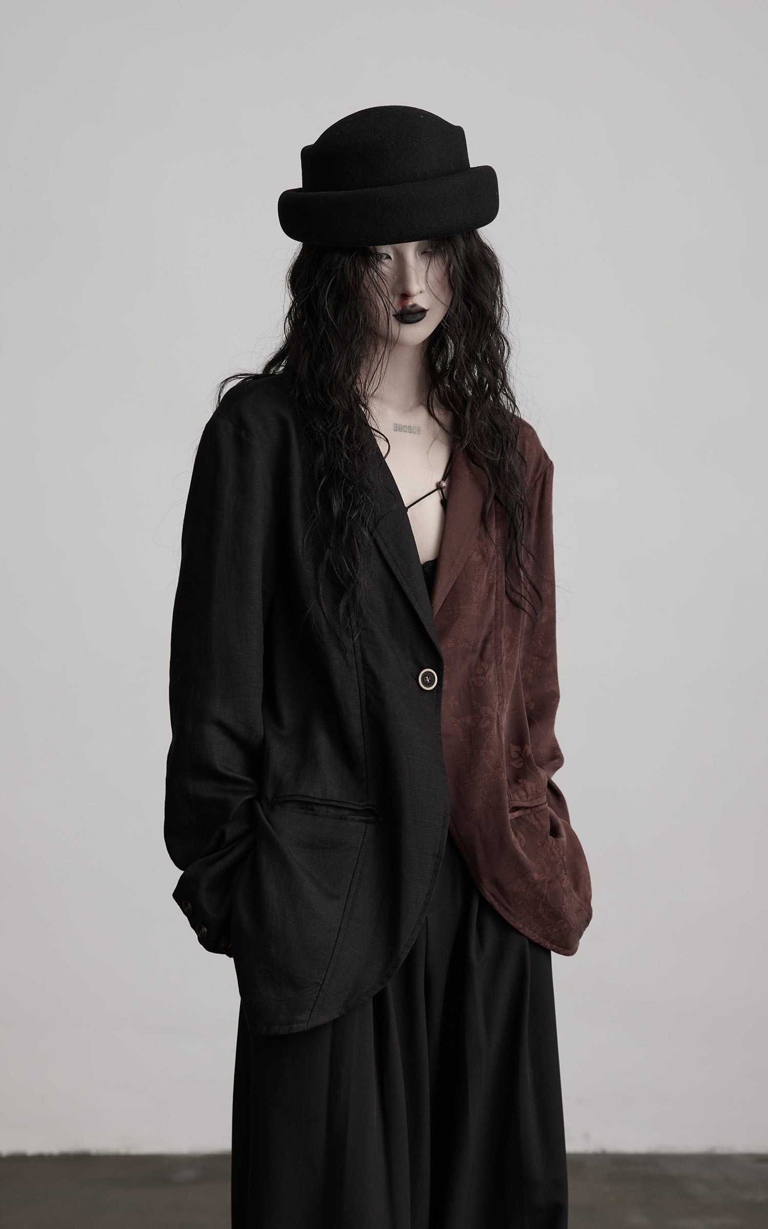 INDULGE Deconstructed Spliced Blazer