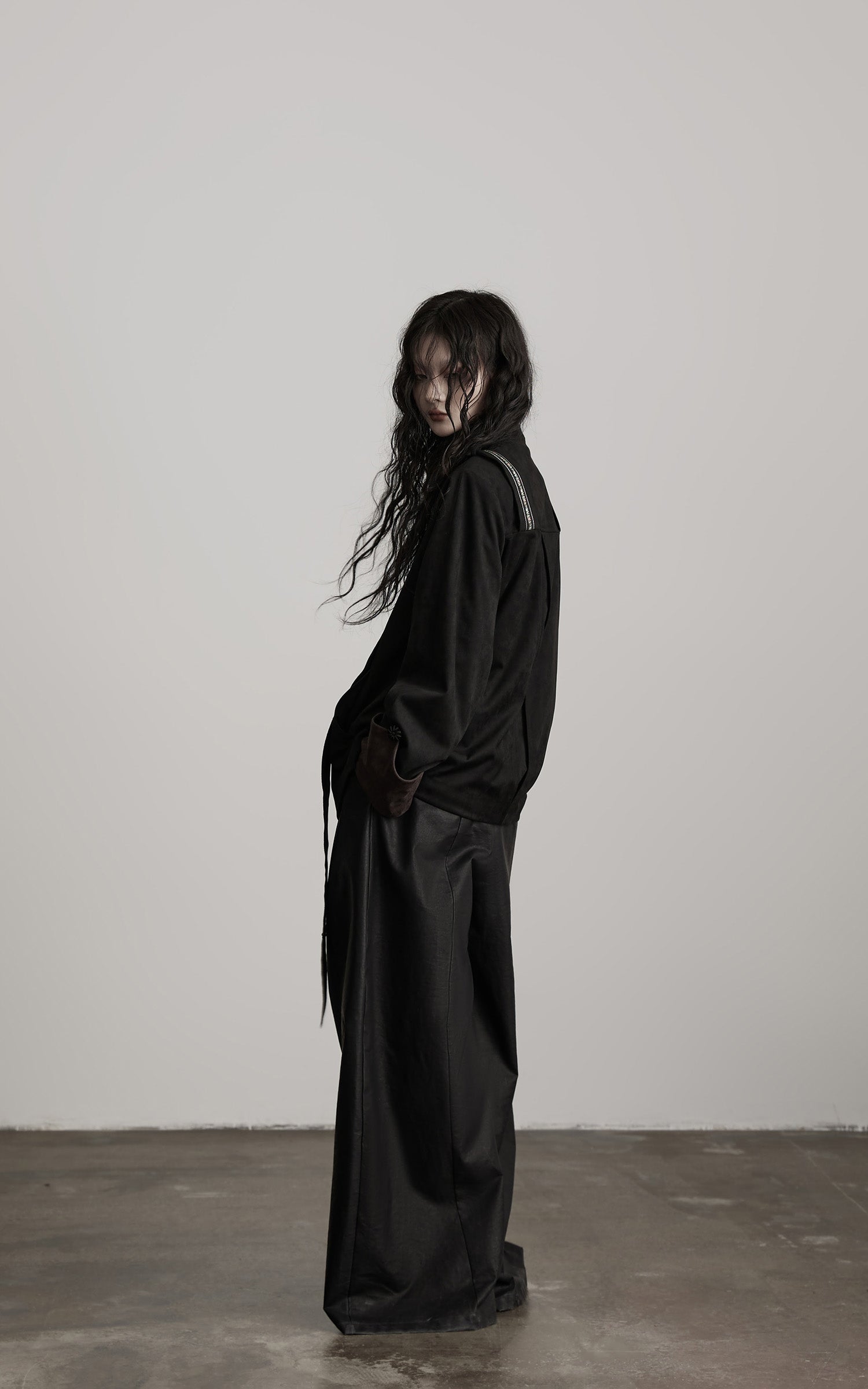 INDULGE Embroidered Strap Detail Jacket