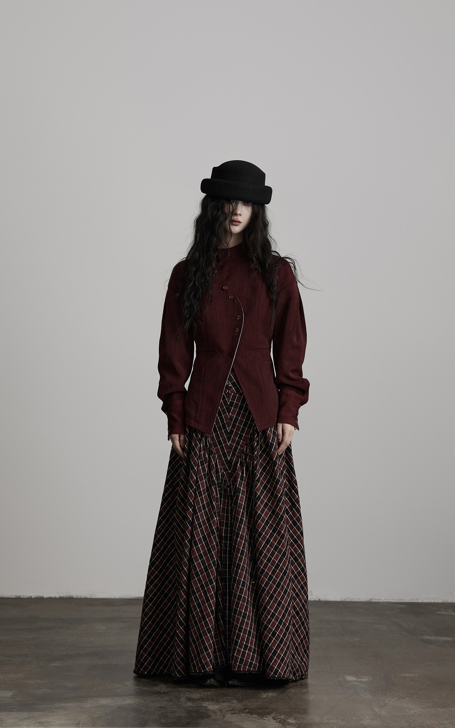 INDULGE Reversible Sculpted Jacket with Asymmetric Button Line