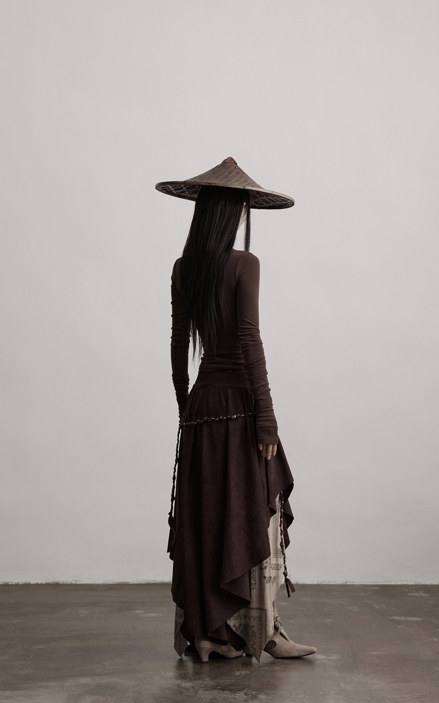 INDULGE Beaded Contour High-Neck Top