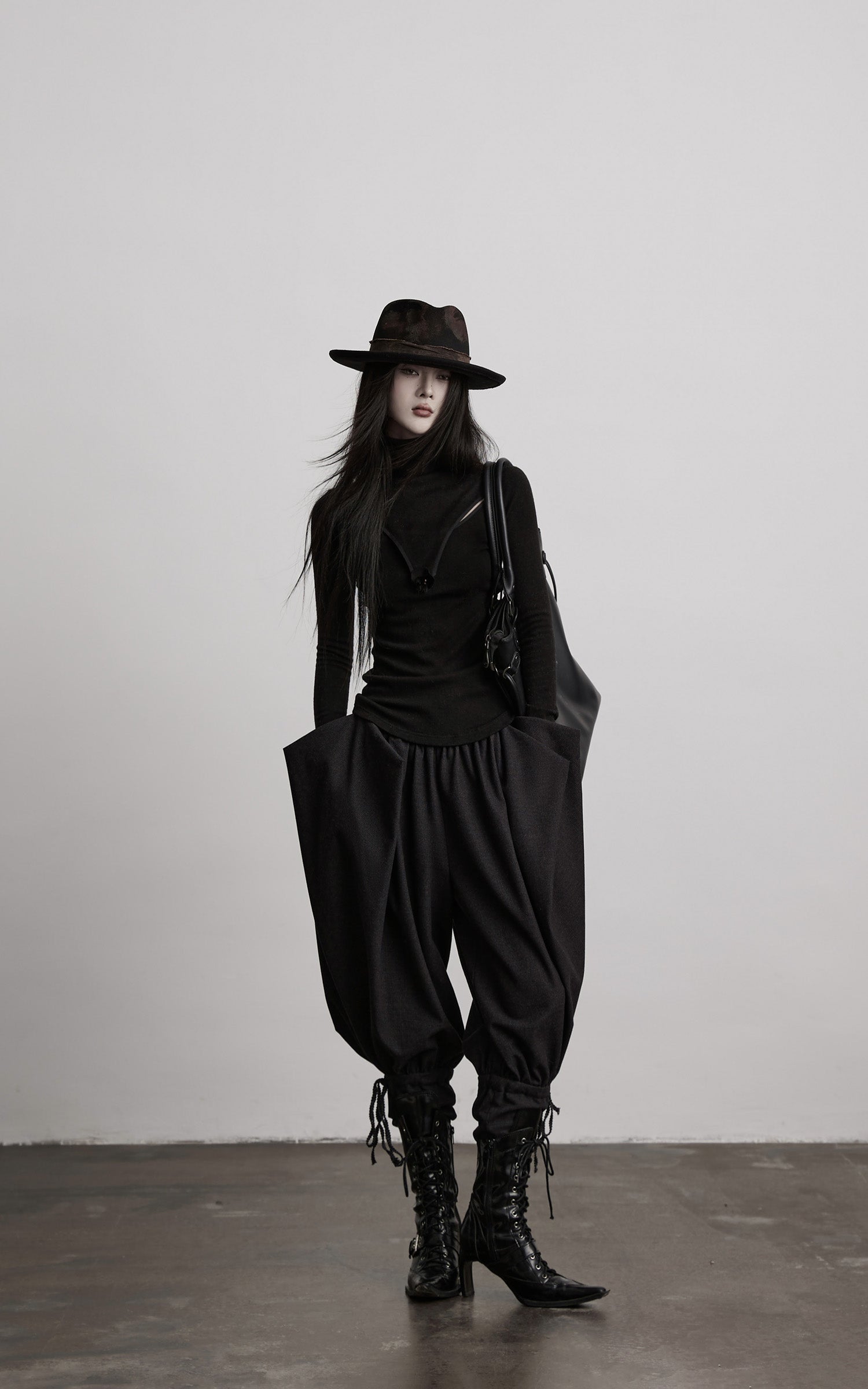 INDULGE Cutout Detail Stretch Knit Top