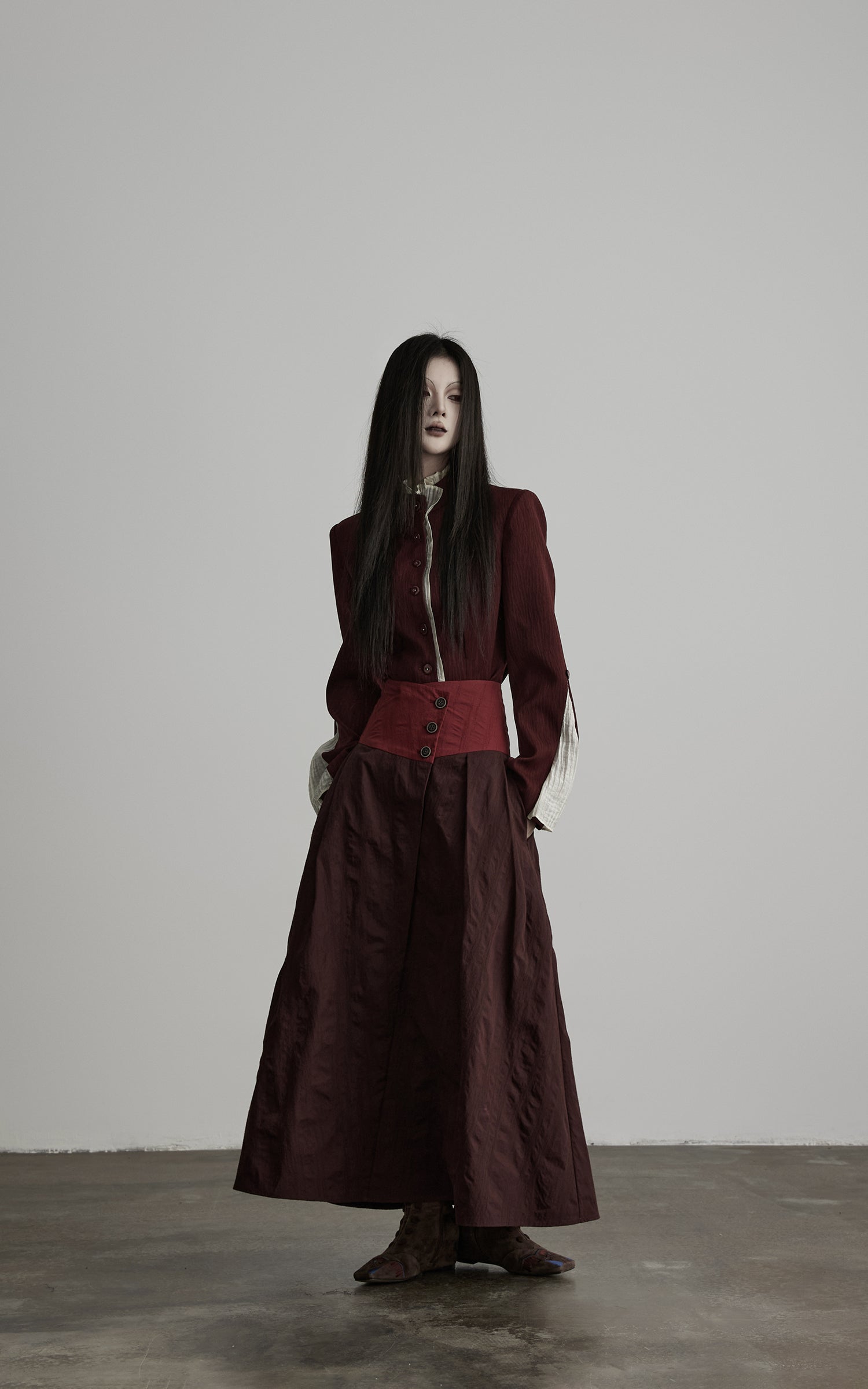 <tc>DOINDULGE</tc> Veste structurée à col montant