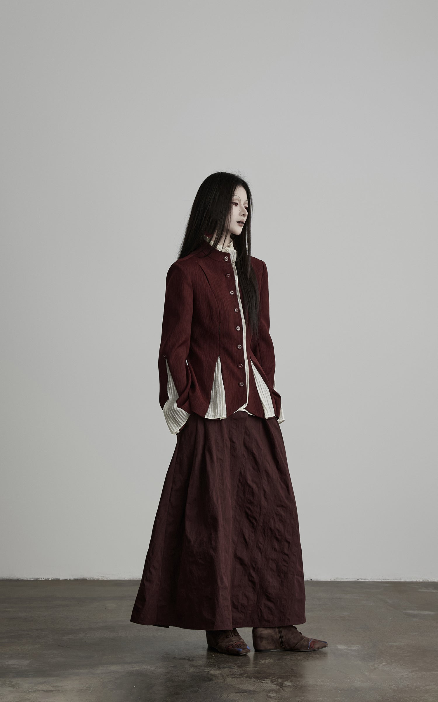 <tc>DOINDULGE</tc> Veste structurée à col montant