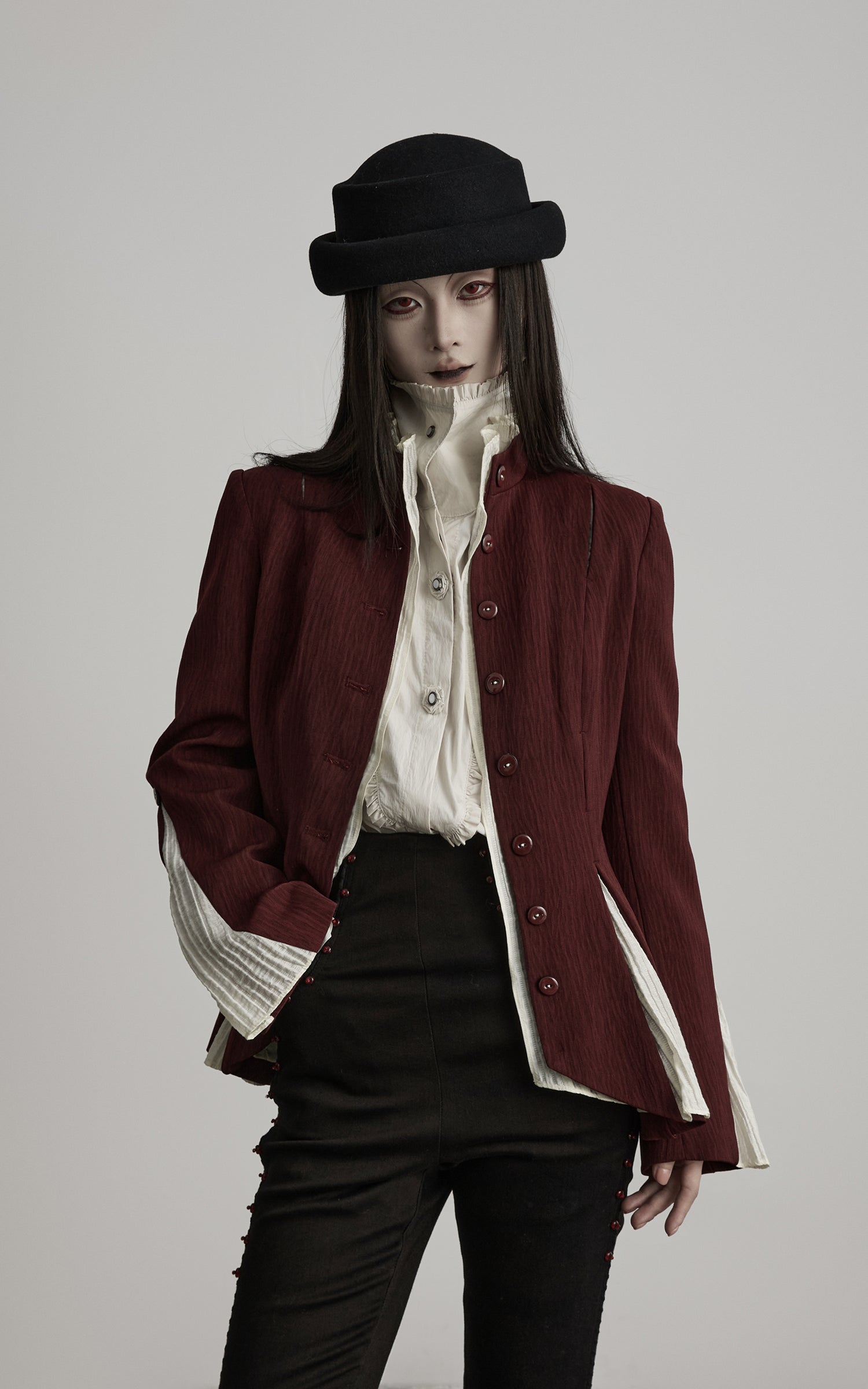 <tc>DOINDULGE</tc> Veste structurée à col montant