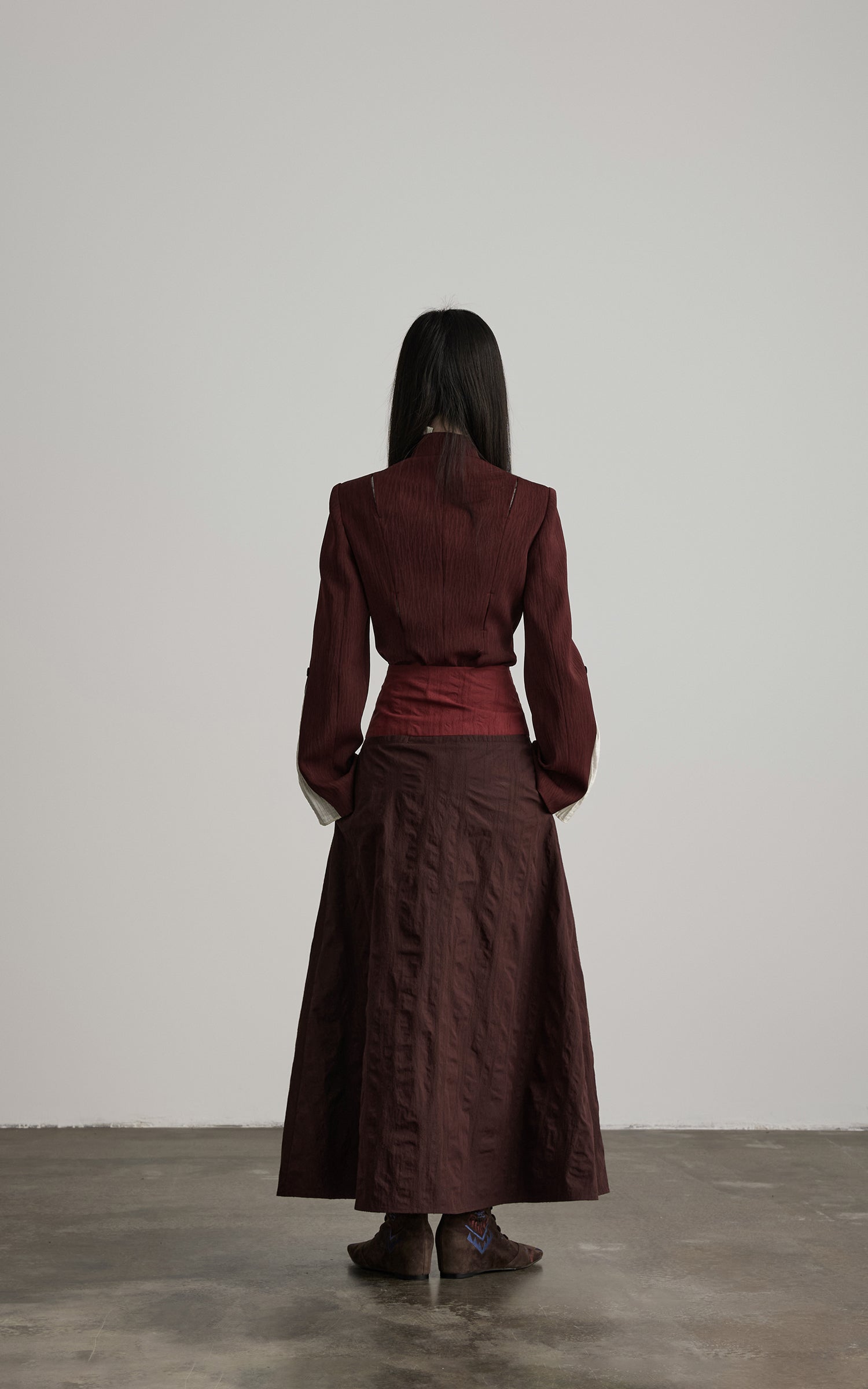 <tc>DOINDULGE</tc> Veste structurée à col montant