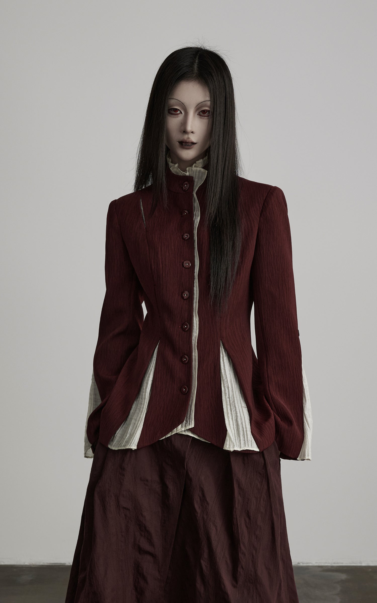 <tc>DOINDULGE</tc> Veste structurée à col montant