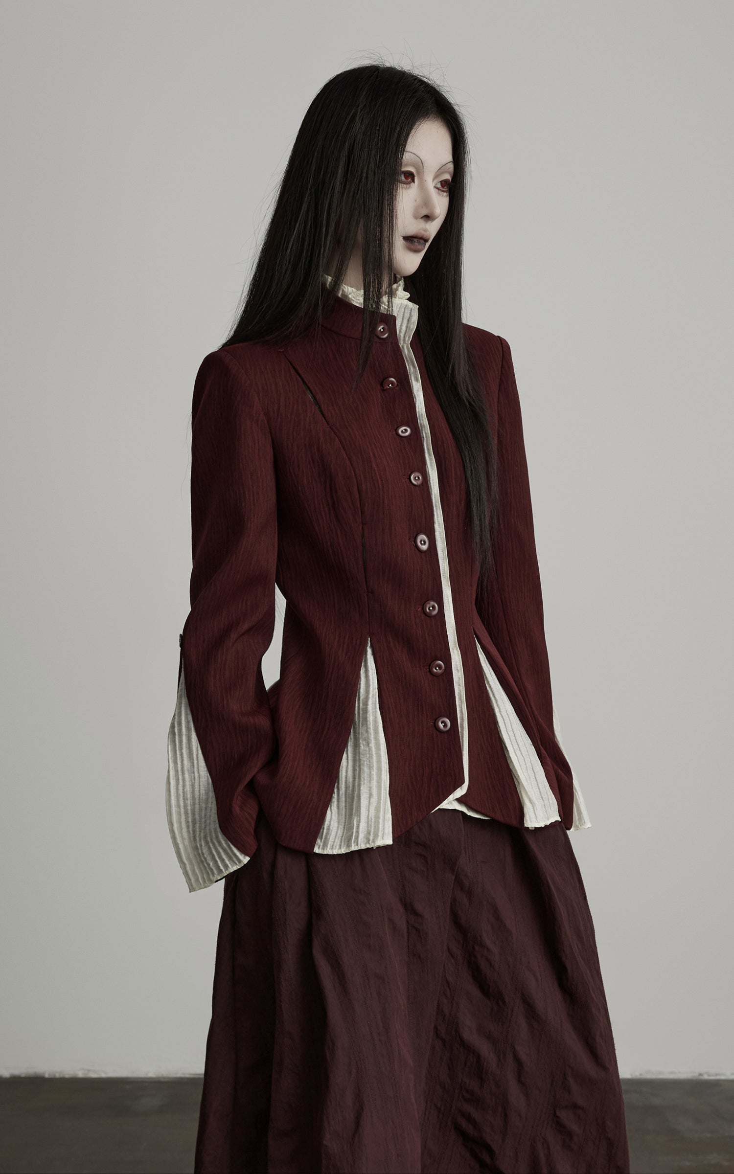 <tc>DOINDULGE</tc> Veste structurée à col montant