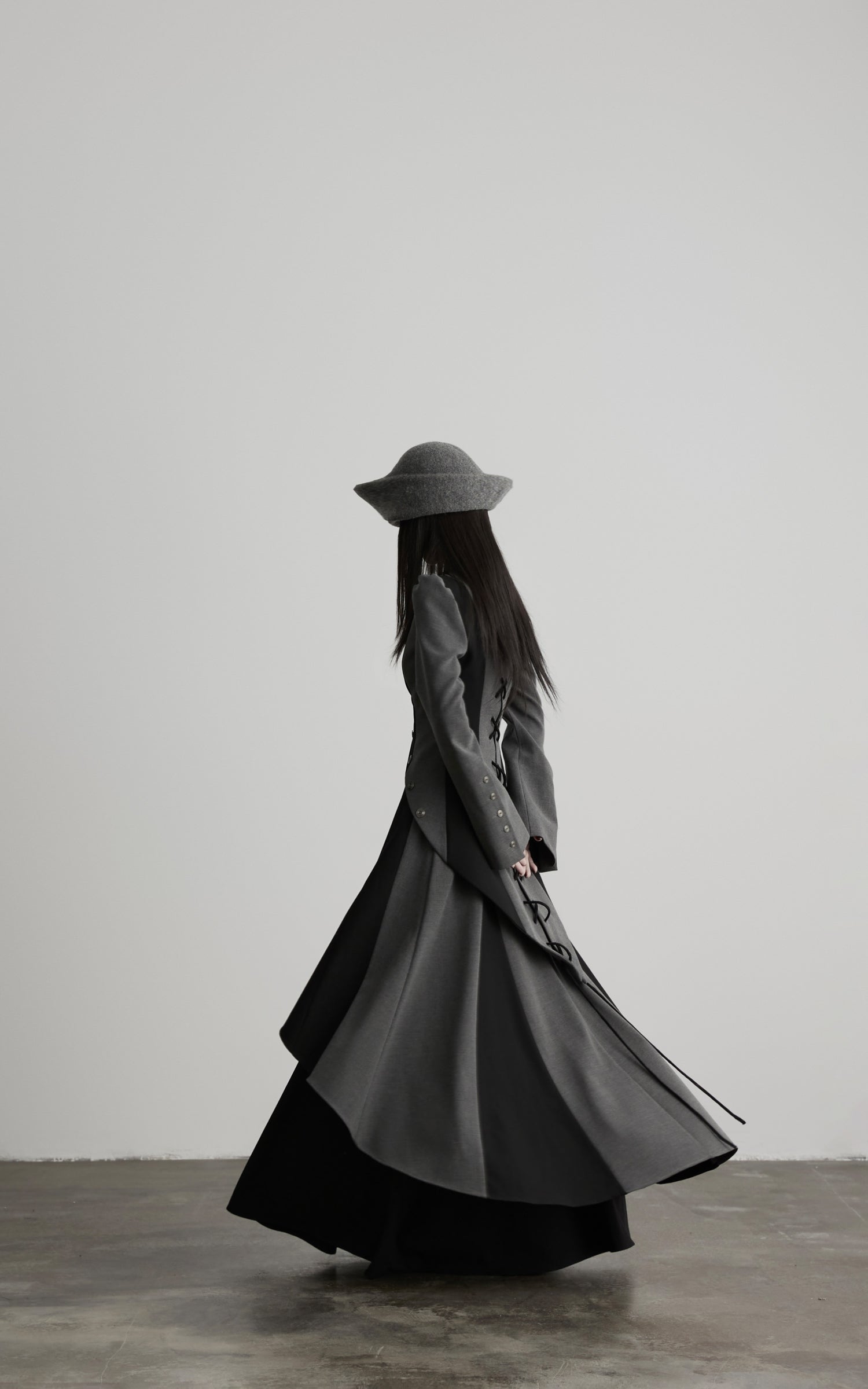 DOINDULGE Dark Avant-Garde Deconstructed Paneled Blazer