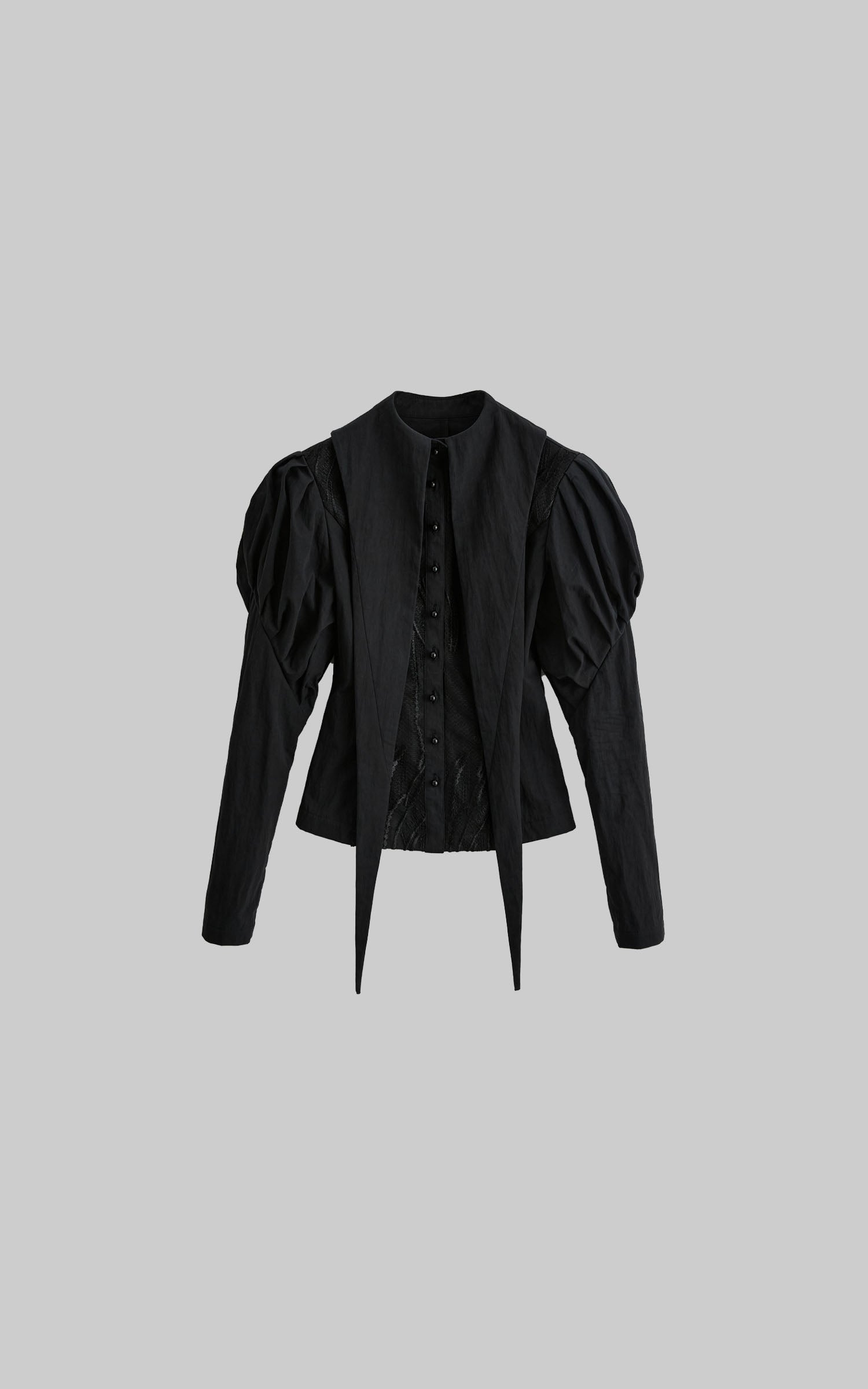 DOINDULGE Gothic Structured Panel Shirt