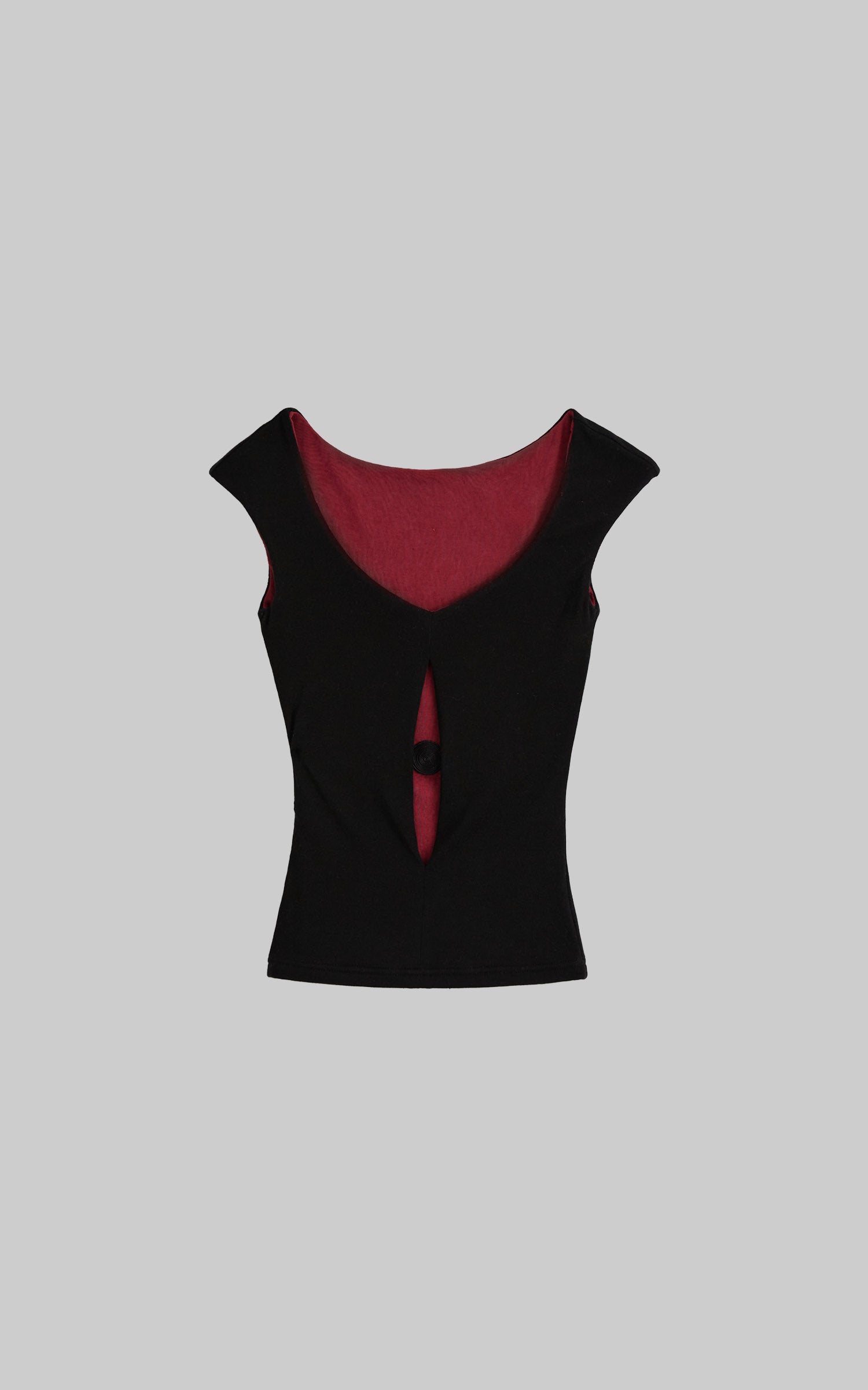 DOINDULGE Reversible Off-Shoulder Waist Top