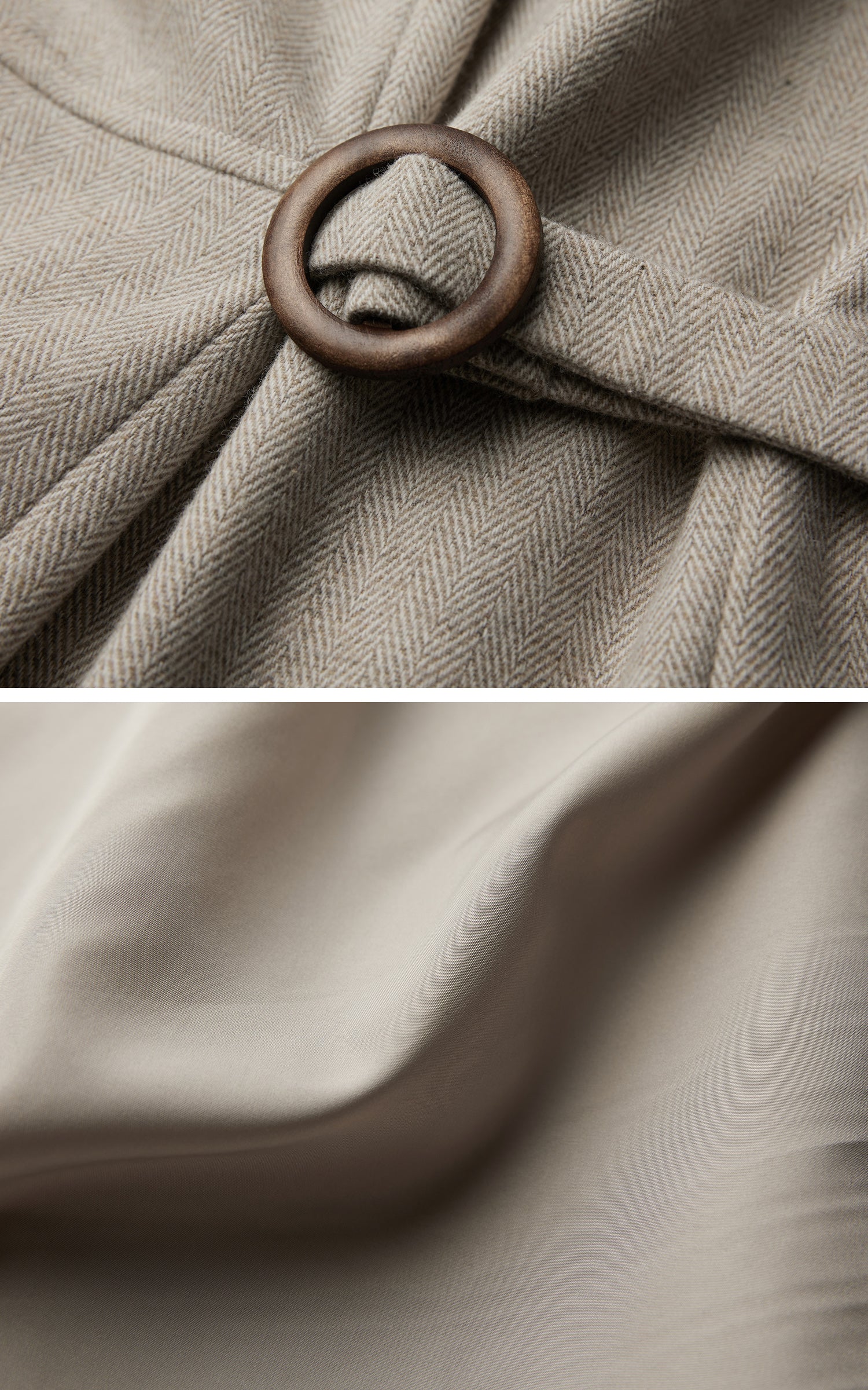 INDULGE Wool Patchwork Vest with Textured Panels