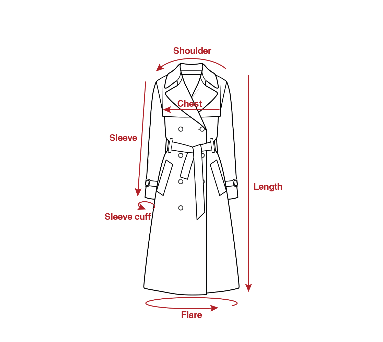 INDULGE Embroidered Long Kimono Coat with Flowing Silhouette and Contrast Details