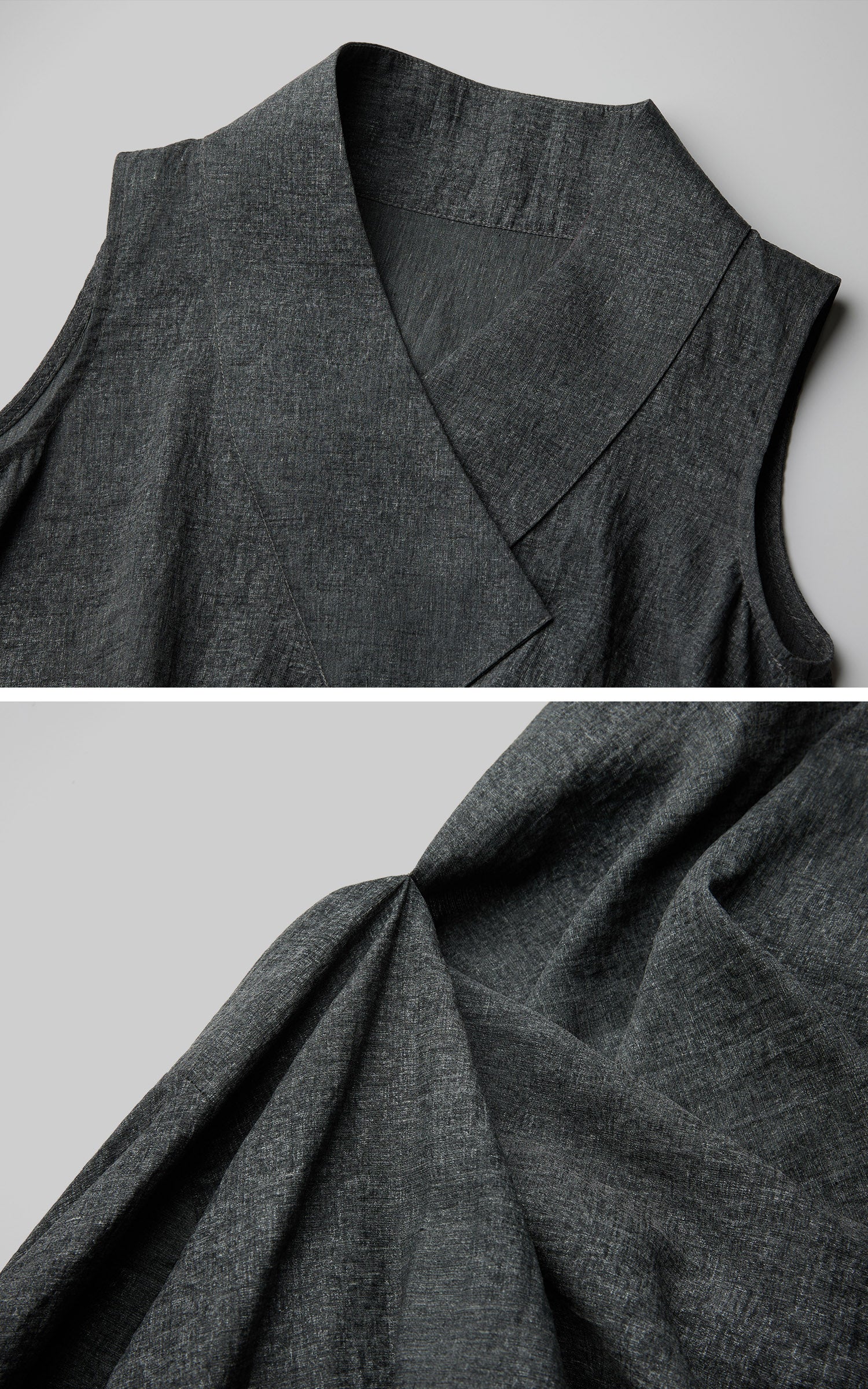 DOINDULGE Draped Shawl Collar Maxi Dress