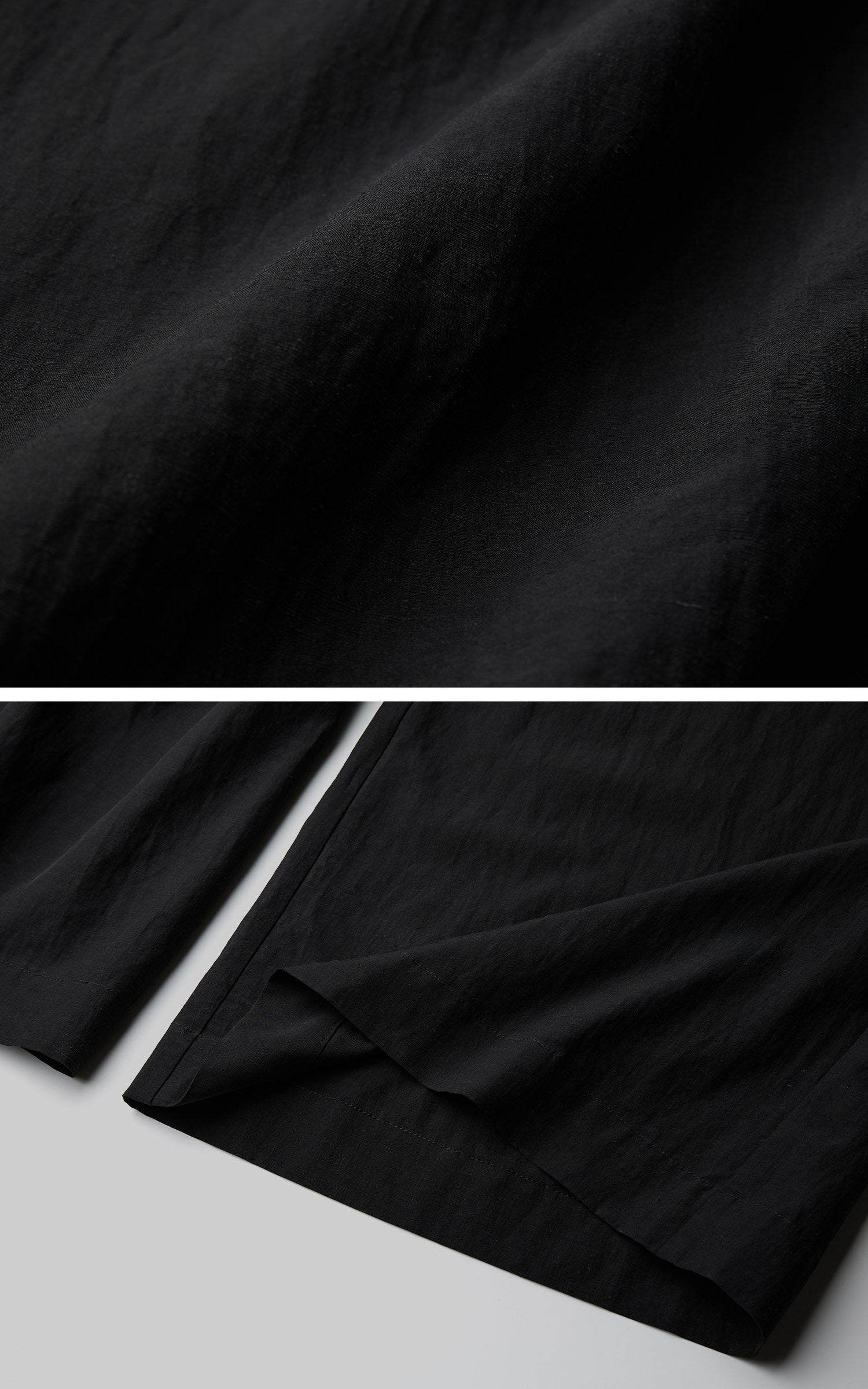 DOINDULGE Wide Leg Gathered Waist Pants