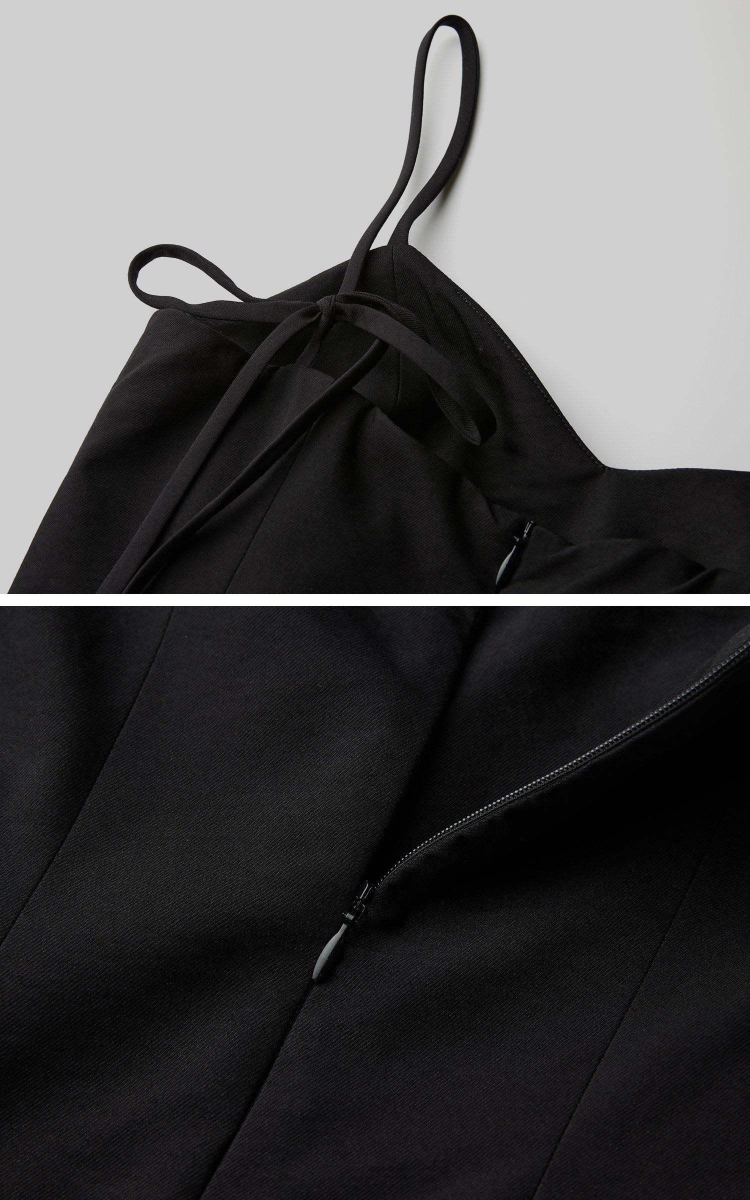 DOINDULGE Spaghetti Strap Panel Maxi Dress