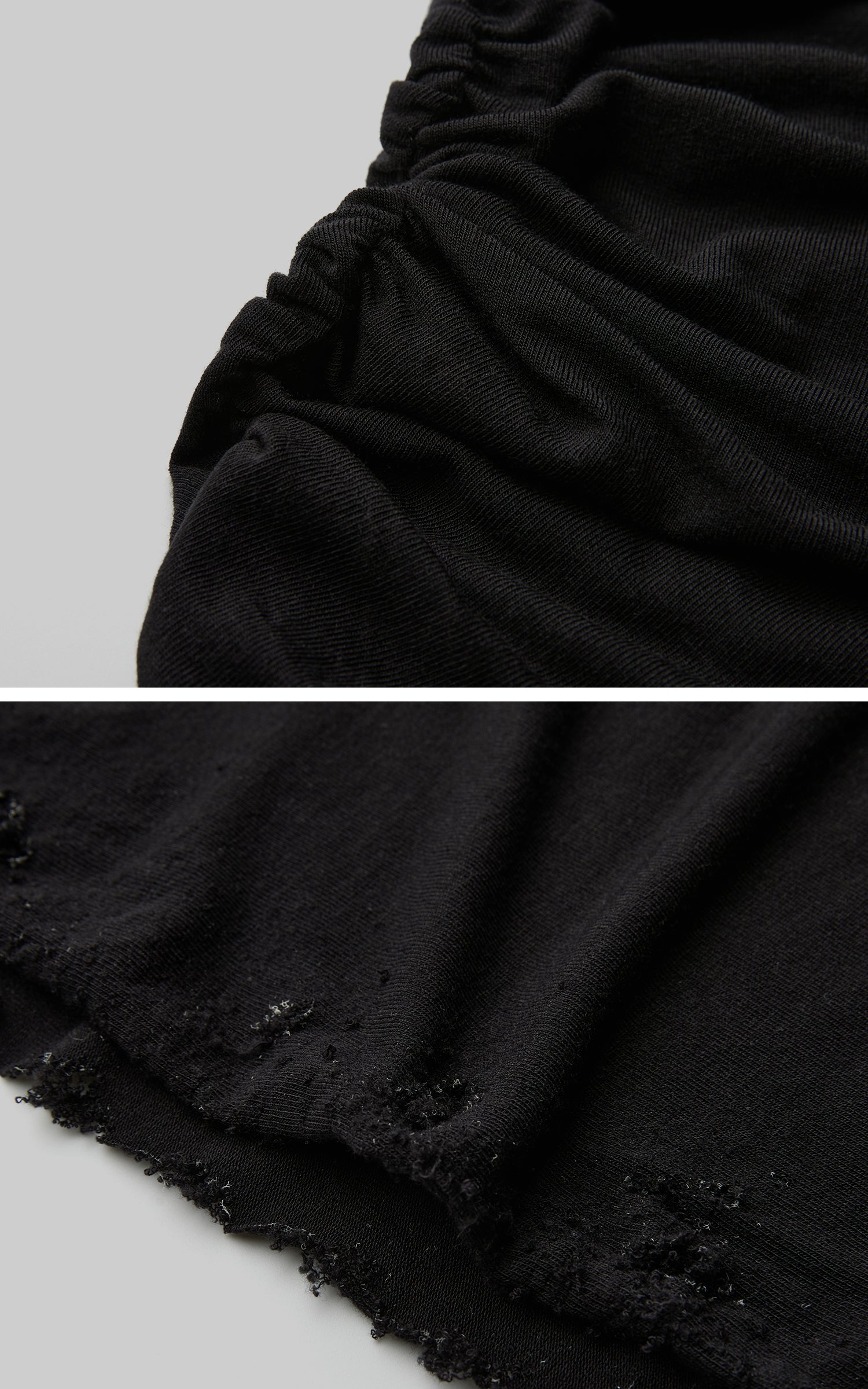 DOINDULGE Hooded Draped Sleeveless Knit Top