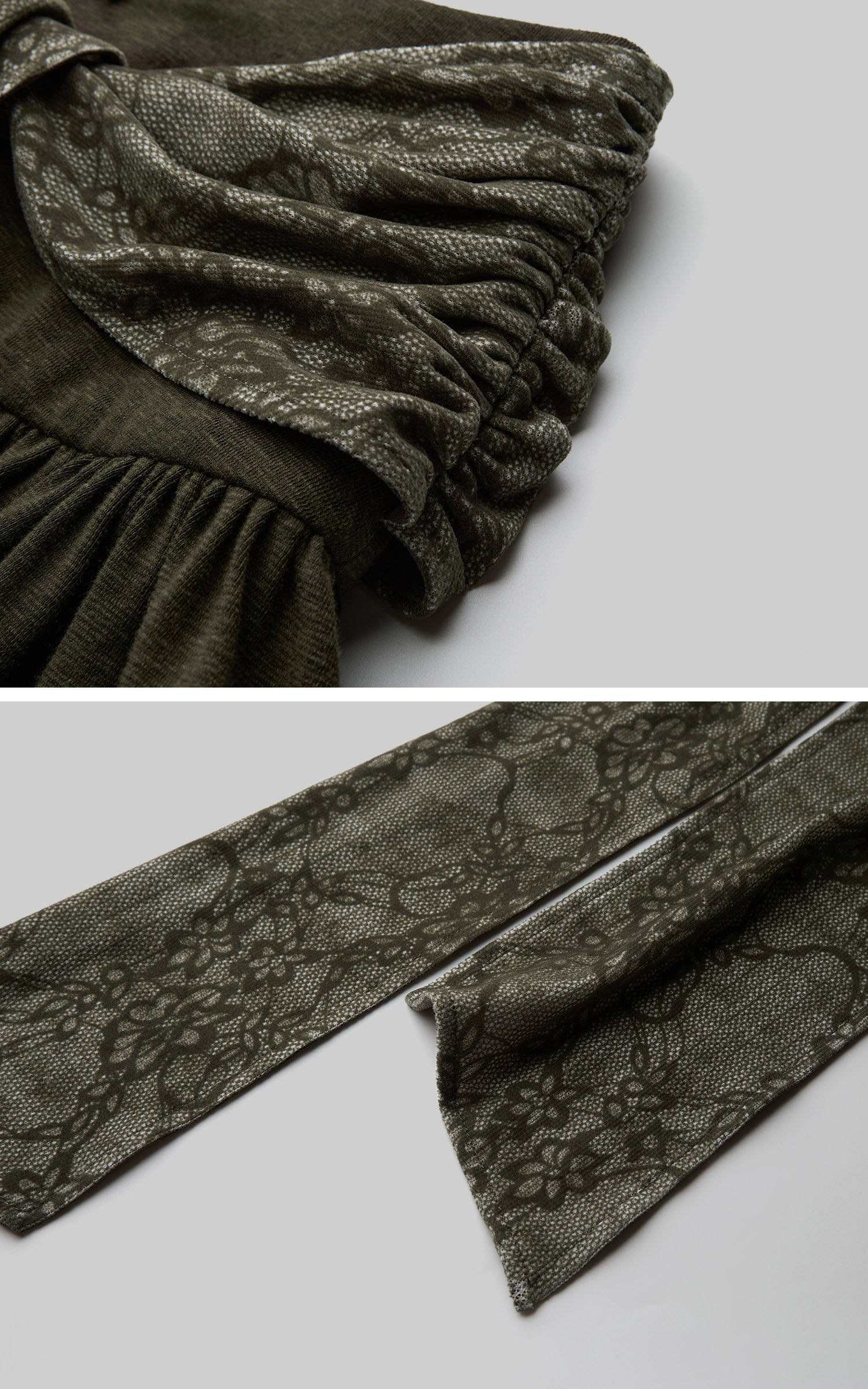 DOINDULGE Draped Wrap Waist Maxi Skirt