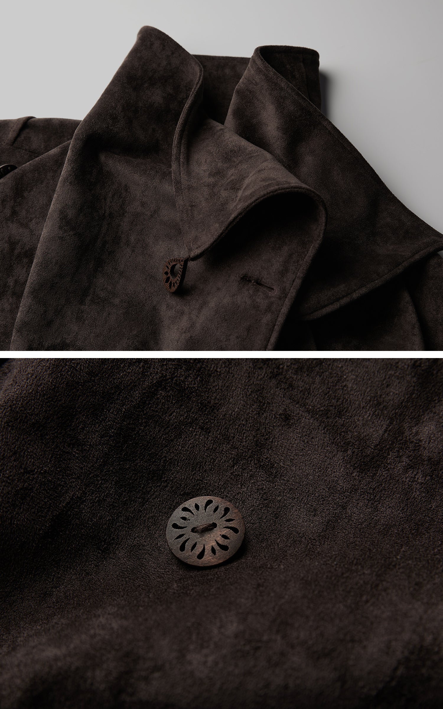 <tc>INDULGE</tc> Asymmetrische Jacke mit Fransensaum und Struktur