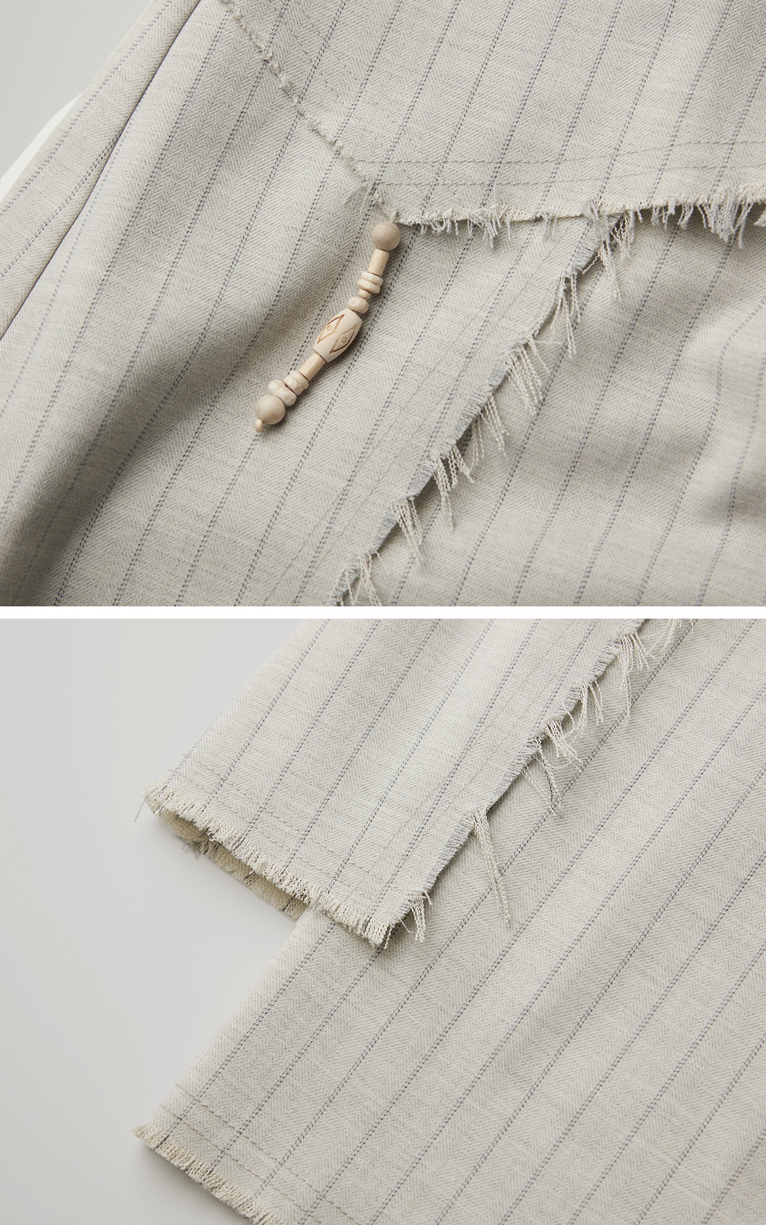 <tc>INDULGE</tc> Jupe-pantalon large à couches déstructurées