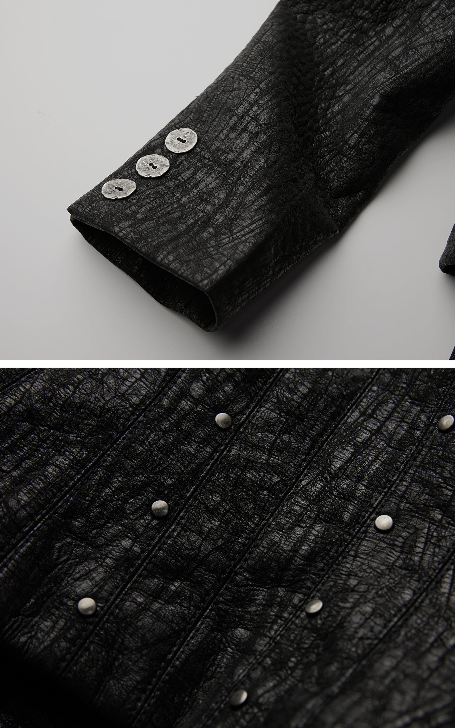 INDULGE Textured Asymmetric Collar Jacket with Sculpted Silhouette