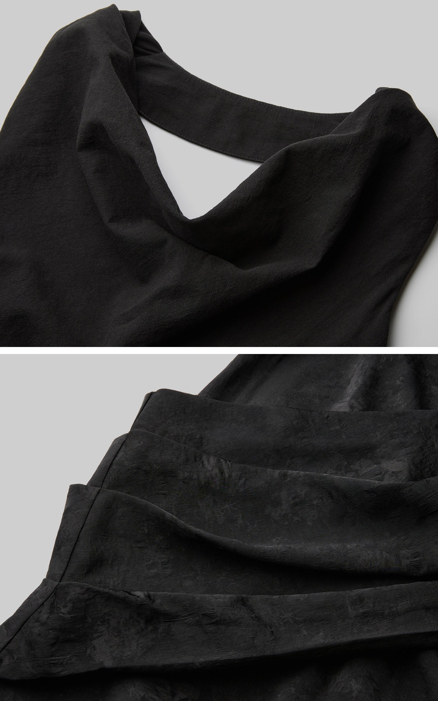 <tc>DOINDULGE</tc> Robe longue dos nu à col bénitier