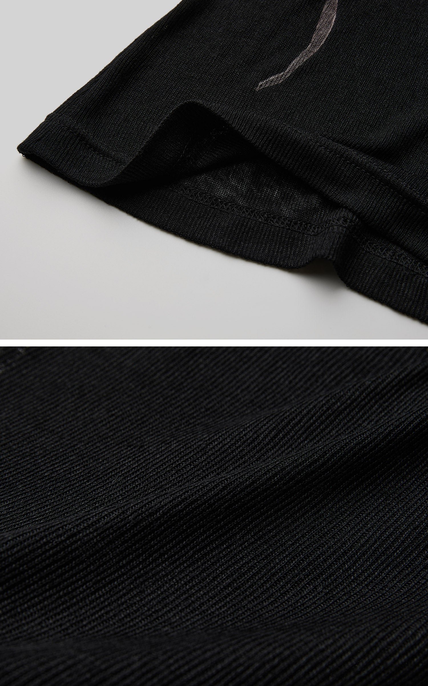 DOINDULGE Faux Layered Halter Strappy Knit Tank Top