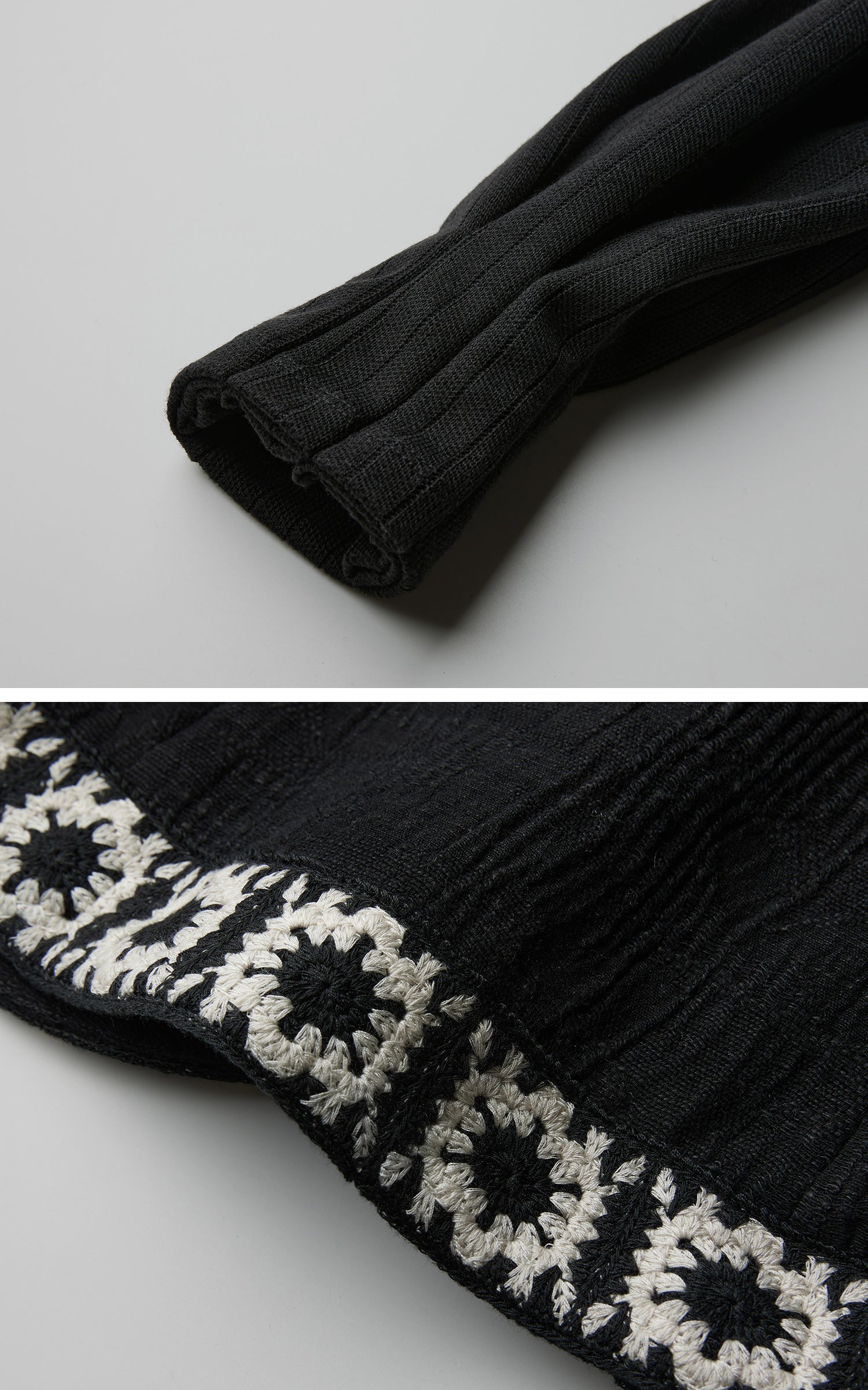 INDULGE Embroidered-Trim Fitted High-Neck Jacket