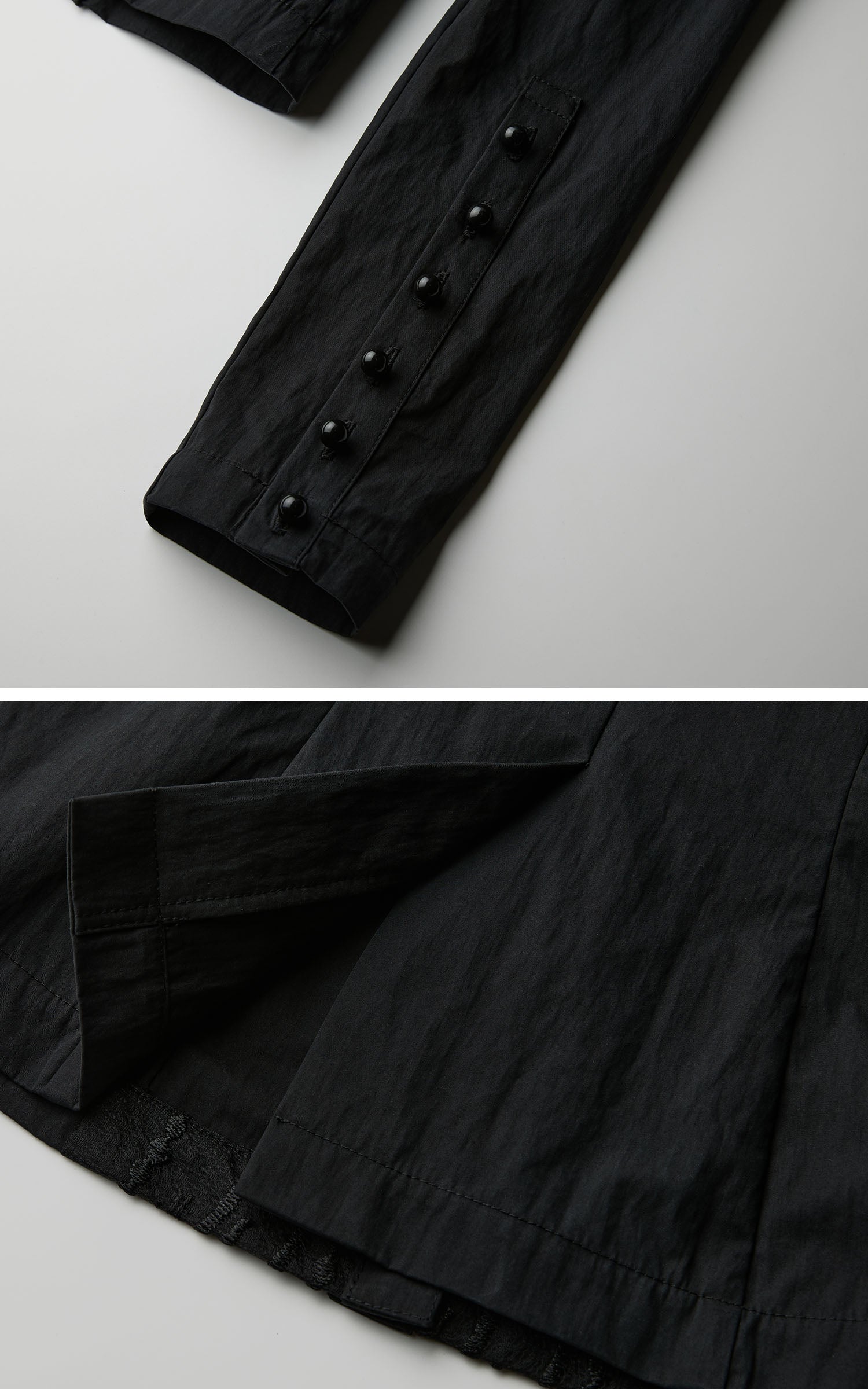DOINDULGE Gothic Structured Panel Shirt