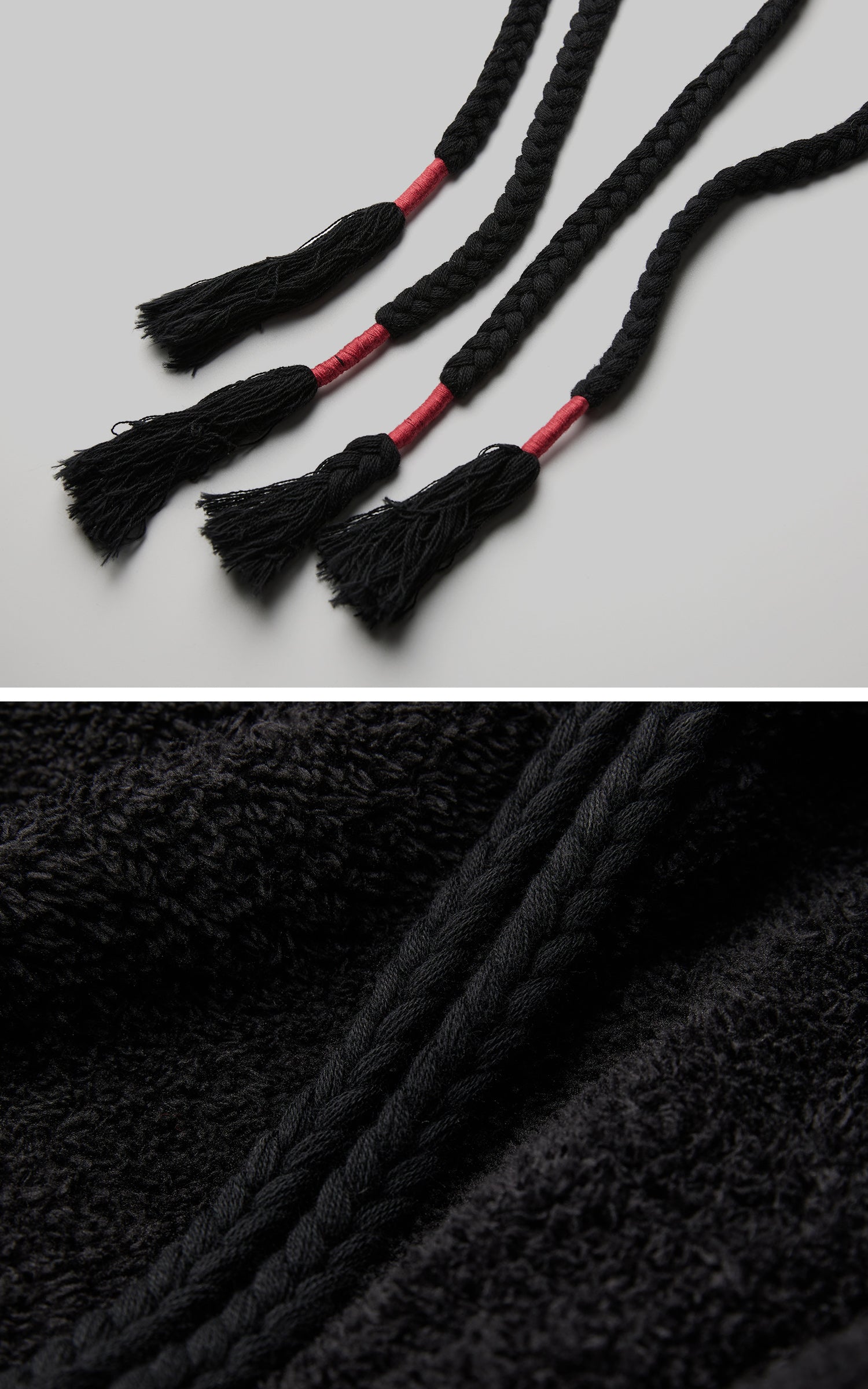 INDULGE Draped Tie-Detail Shawl Jacket