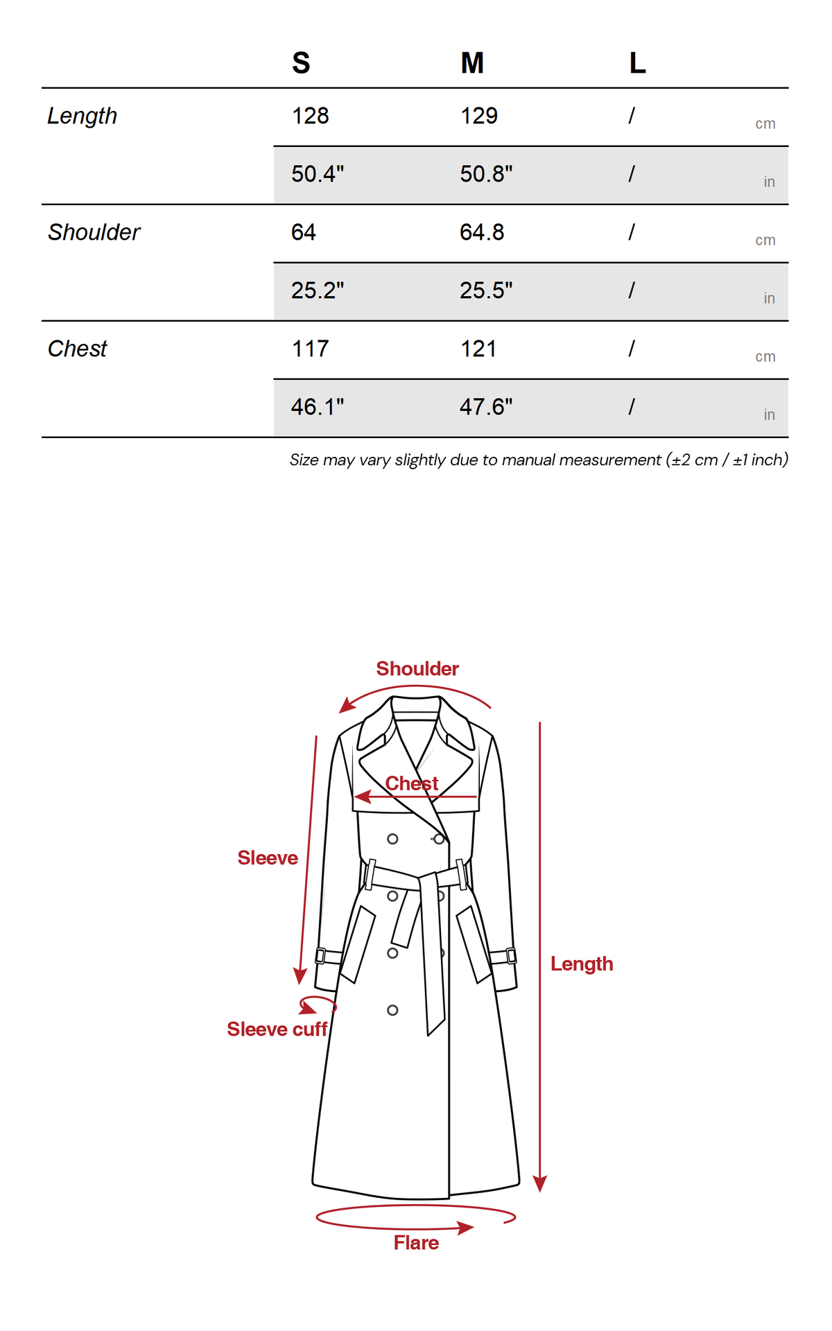 <tc>DOINDULGE</tc> Abnehmbare Kapuze Bestickter Oversize-Cape-Mantel