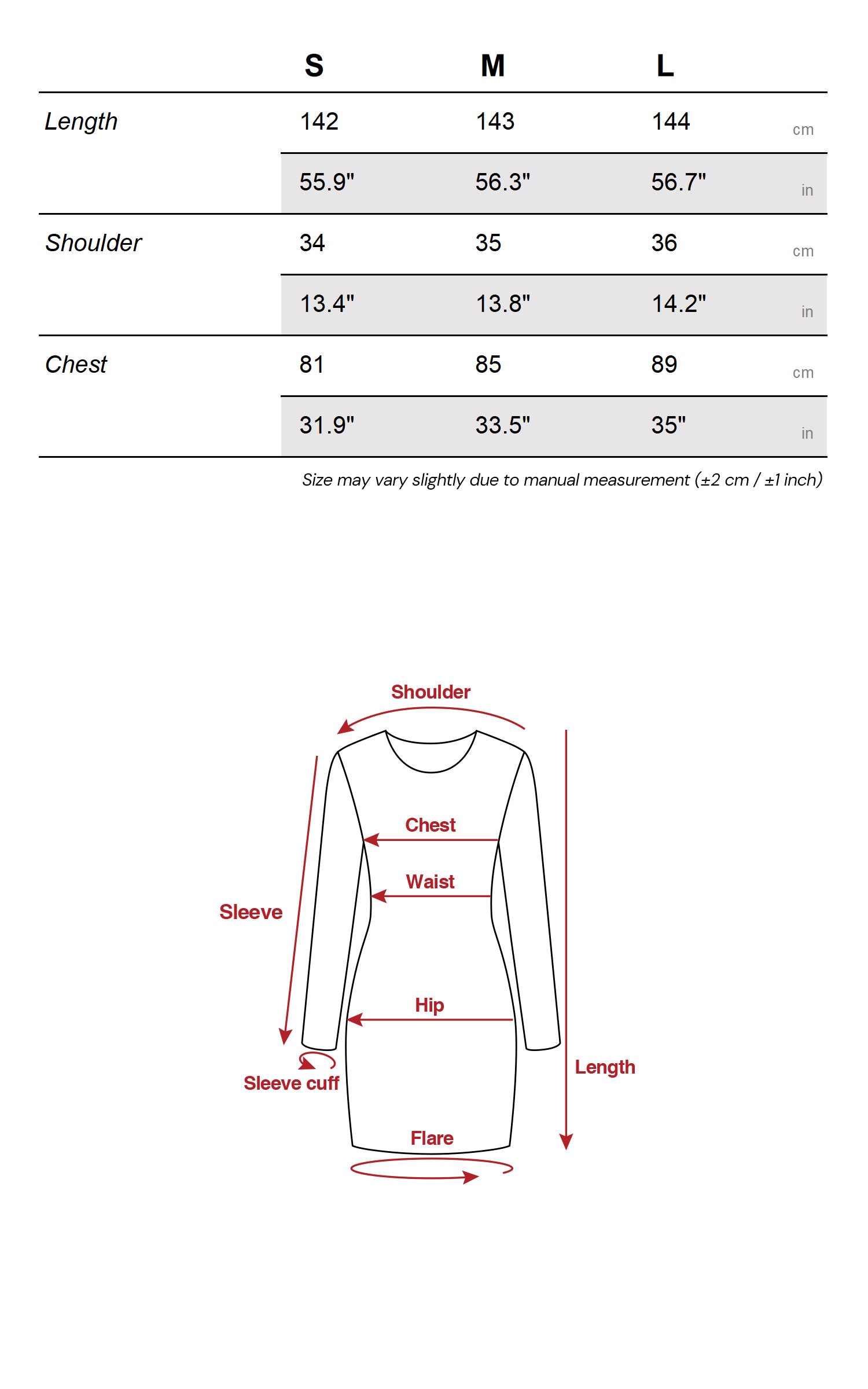 <tc>DOINDULGE</tc> Robe longue à manches évasées et encolure carrée