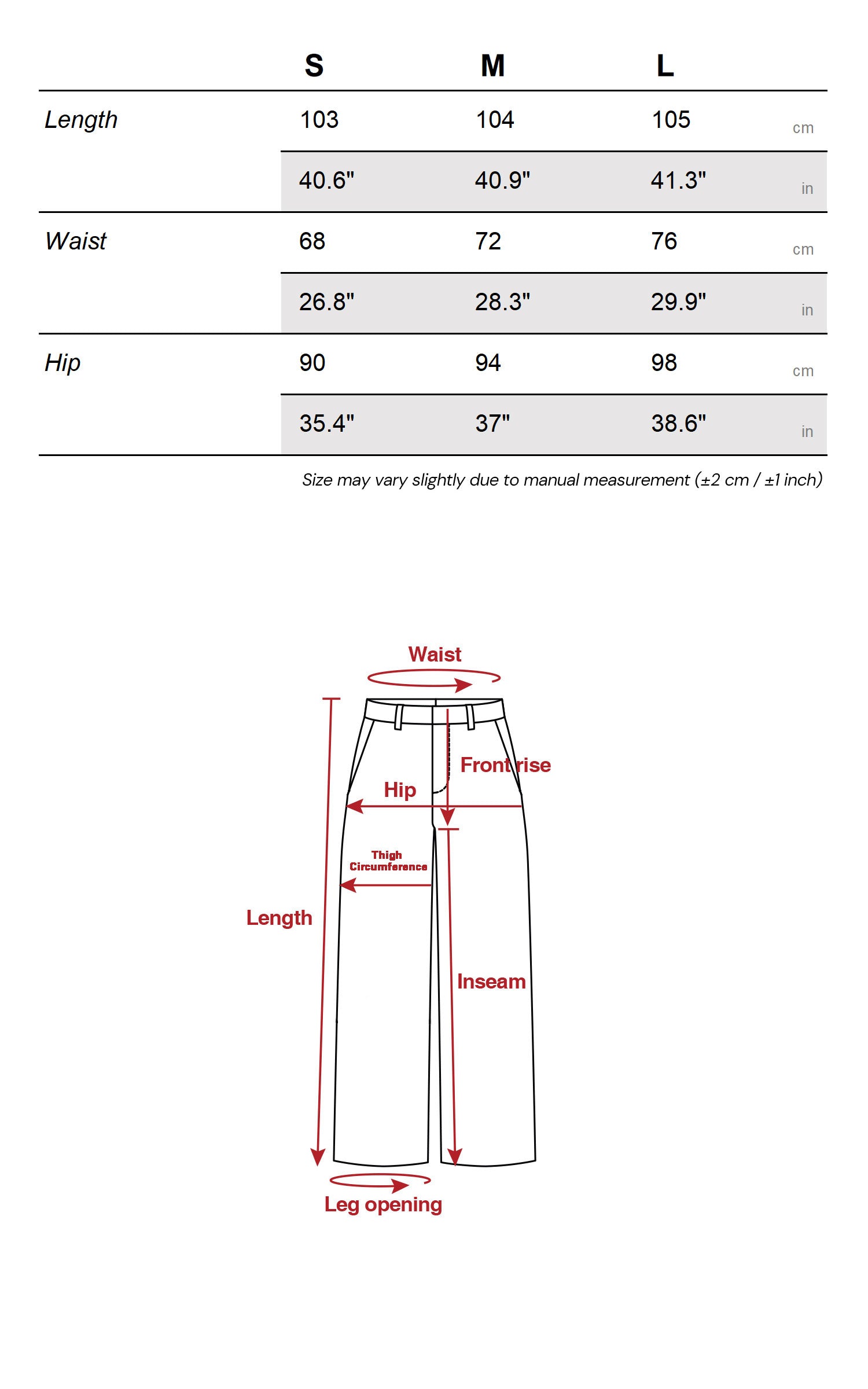 DOINDULGE Flared Pants Layered Wrap Panel