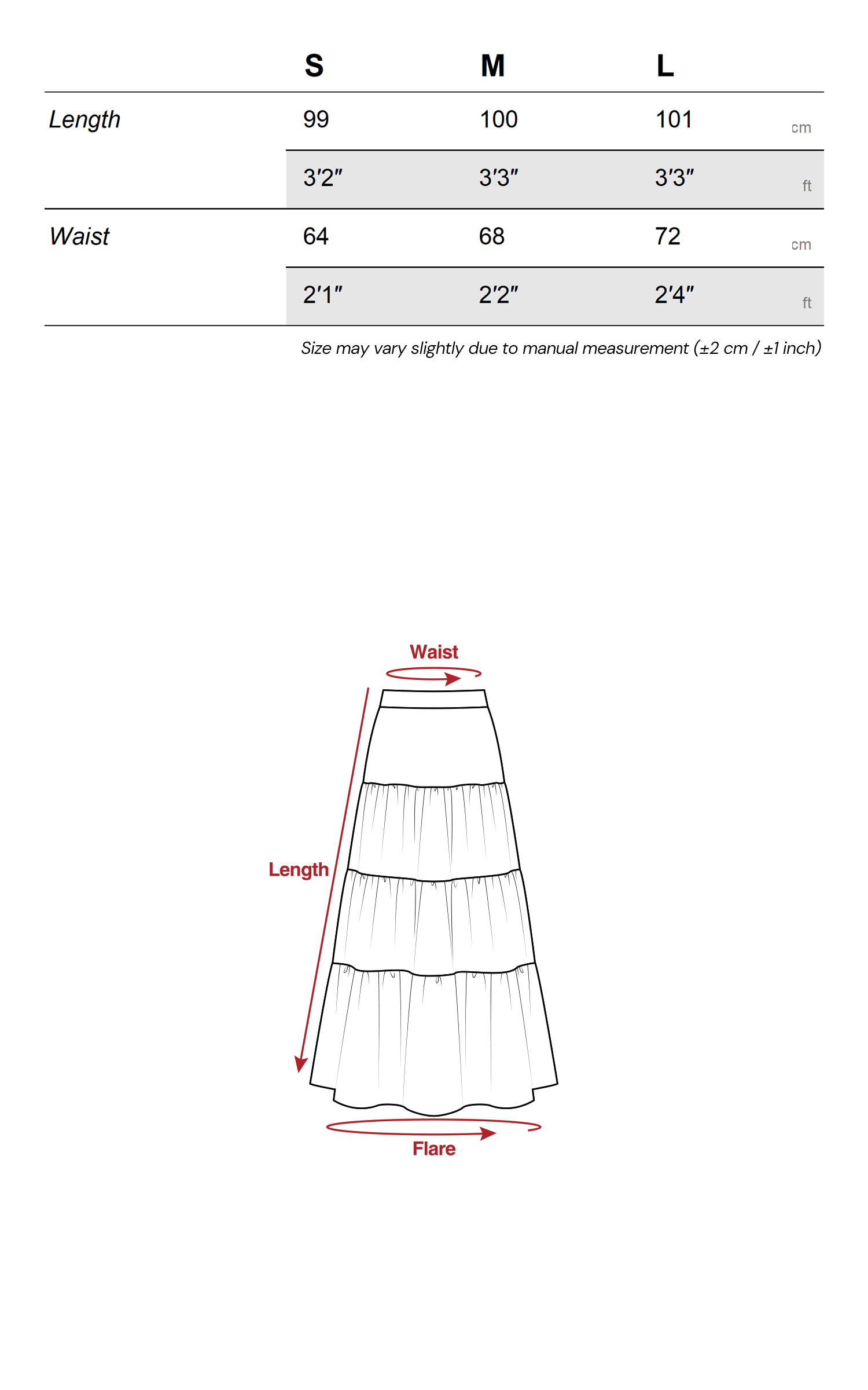 <tc>INDULGE</tc> Jupe Longue Texturée à Étages avec Détails Tressés