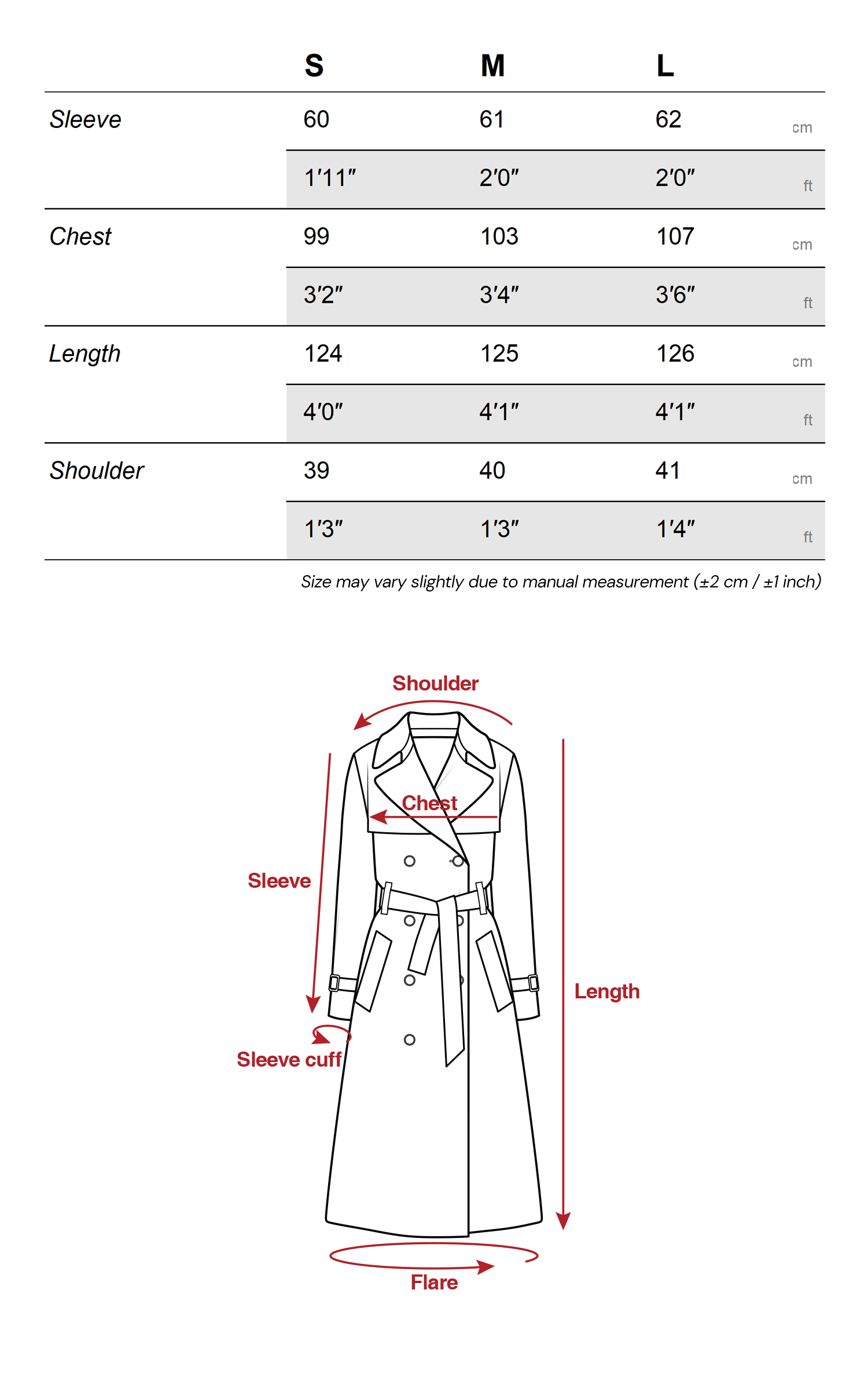 <tc>INDULGE</tc> Manteau long asymétrique brodé